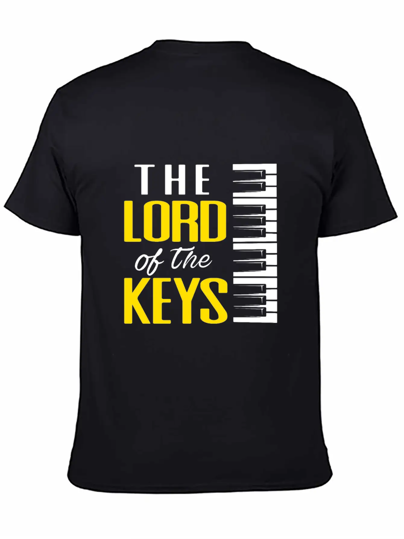 Piano Pianist Classical Music Instrument Composer Stylish Everyday T-Shirt – Unisex Basic Cotton Tee