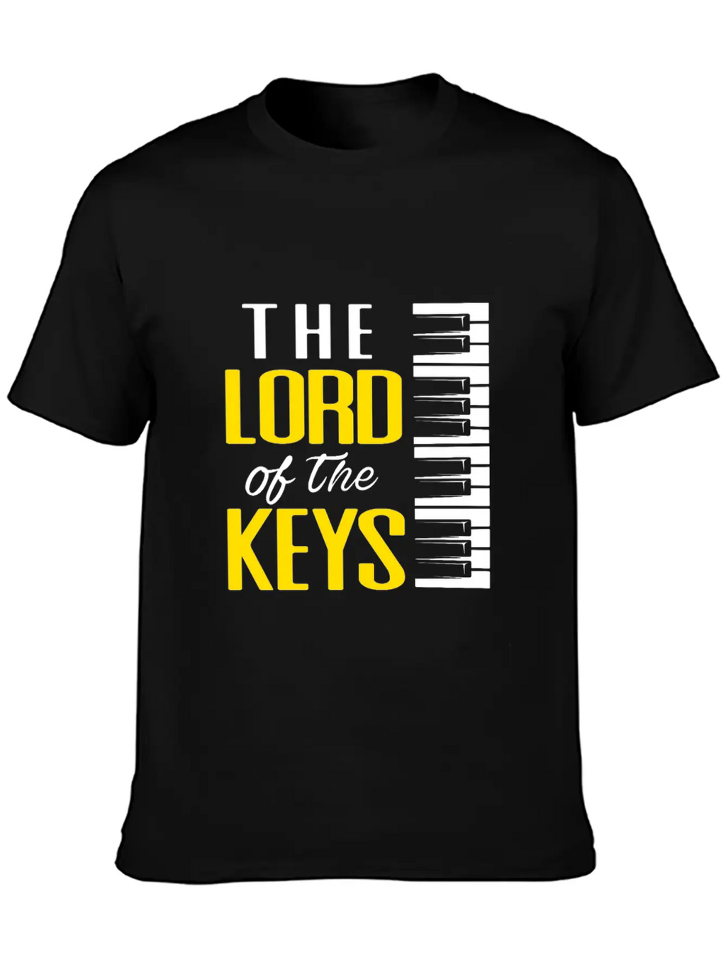 Piano Pianist Classical Music Instrument Composer Stylish Everyday T-Shirt – Unisex Basic Cotton Tee