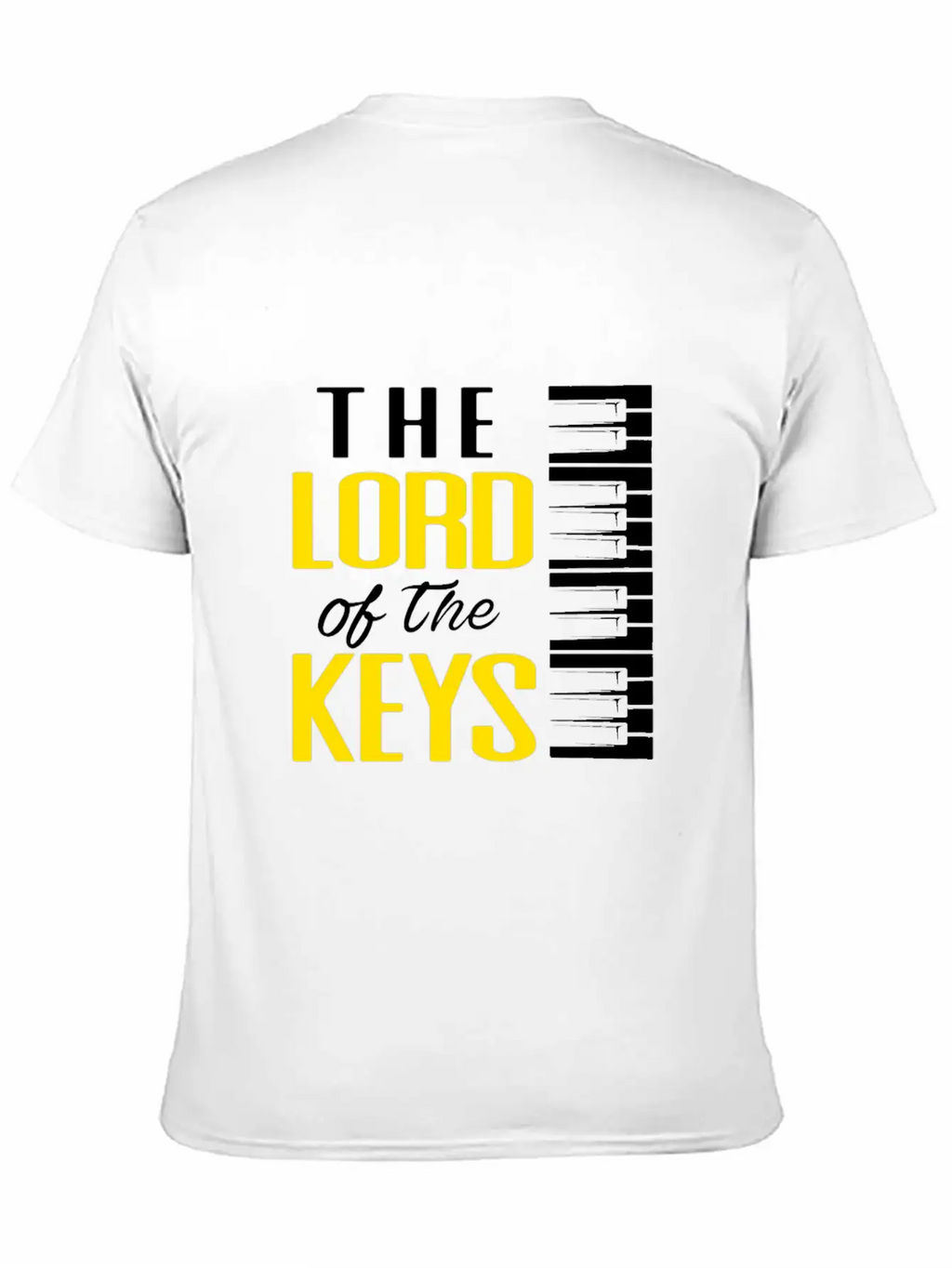 Piano Pianist Classical Music Instrument Composer Stylish Everyday T-Shirt – Unisex Basic Cotton Tee