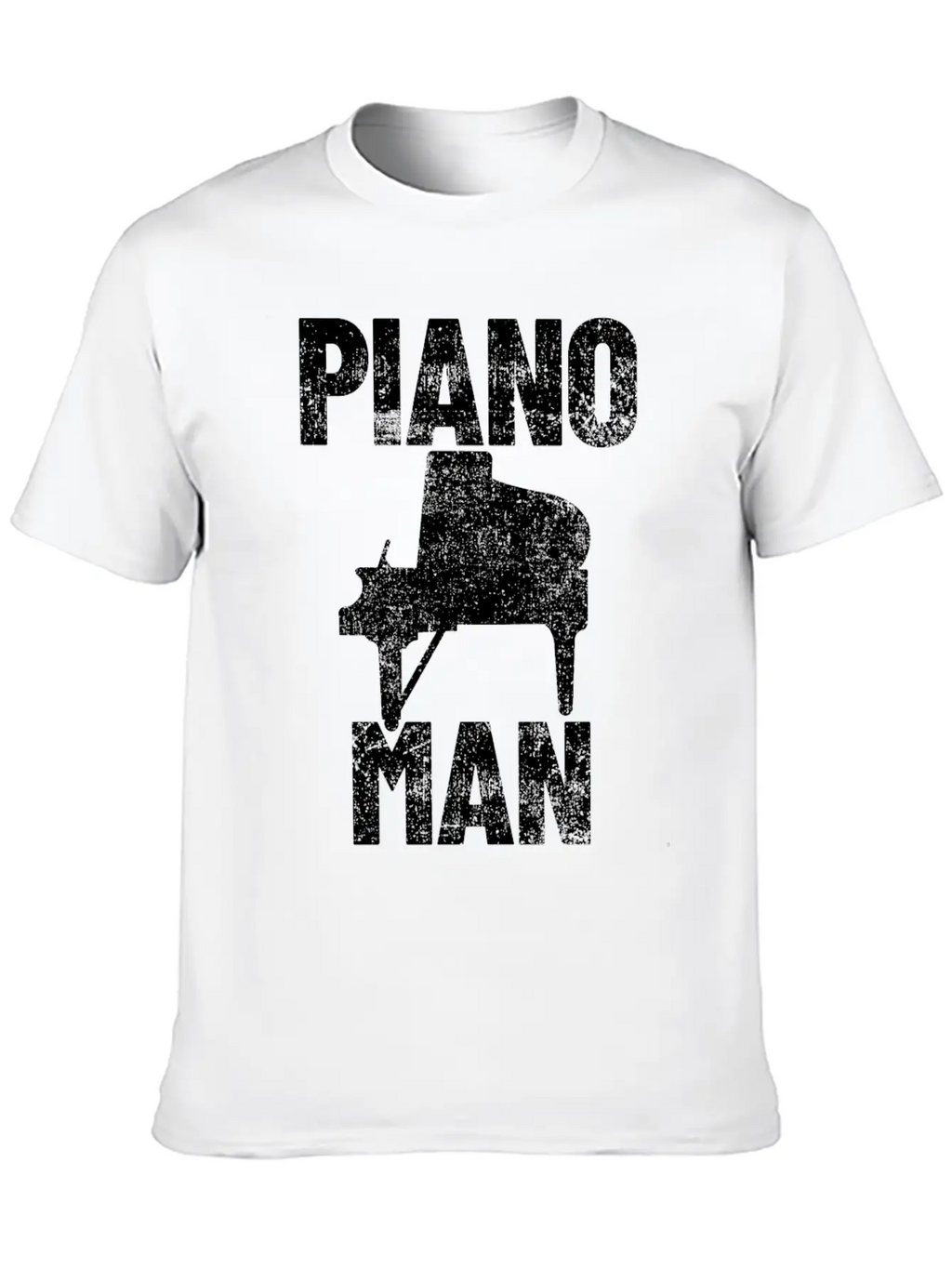 Piano Pianist Relaxed Everyday Tee – Lightweight And Durable Cotton