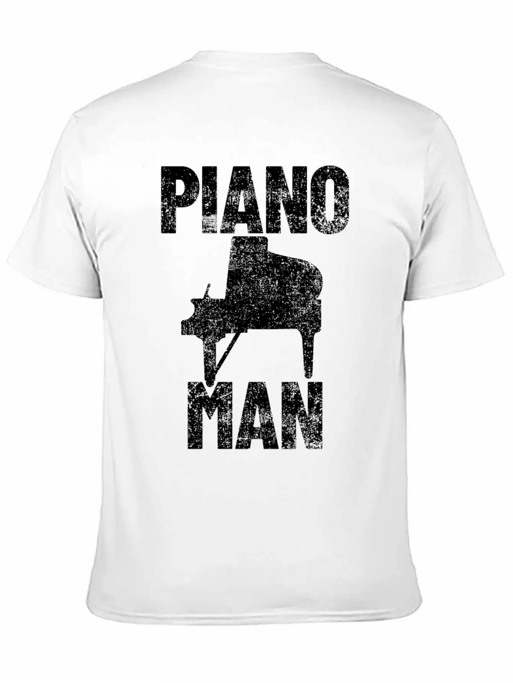 Piano Pianist Relaxed Everyday Tee – Lightweight And Durable Cotton