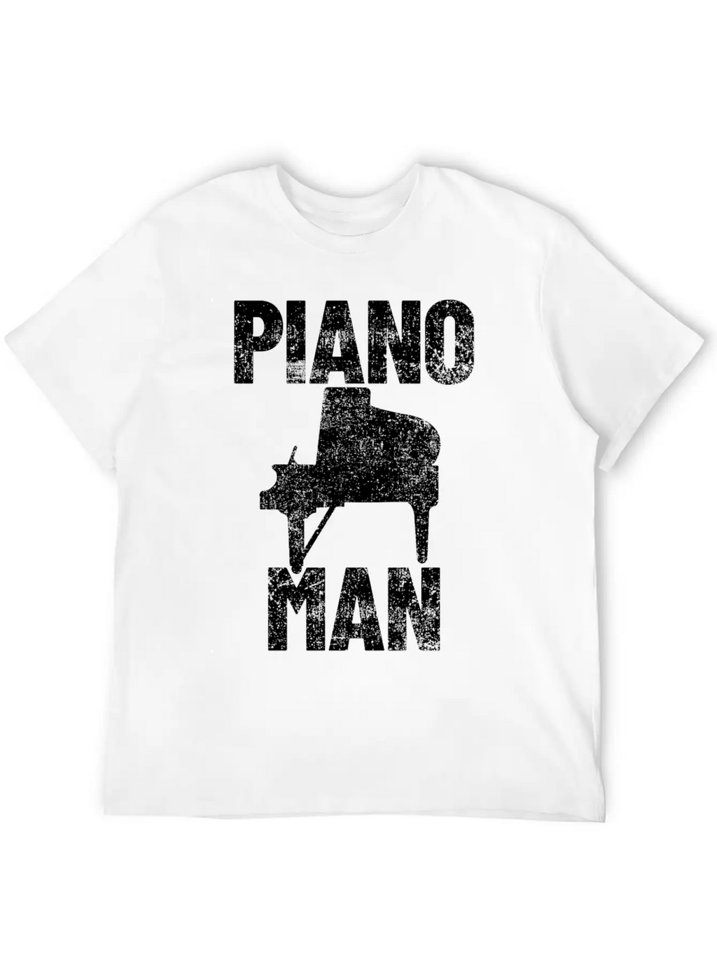 Piano Pianist Relaxed Everyday Tee – Lightweight And Durable Cotton
