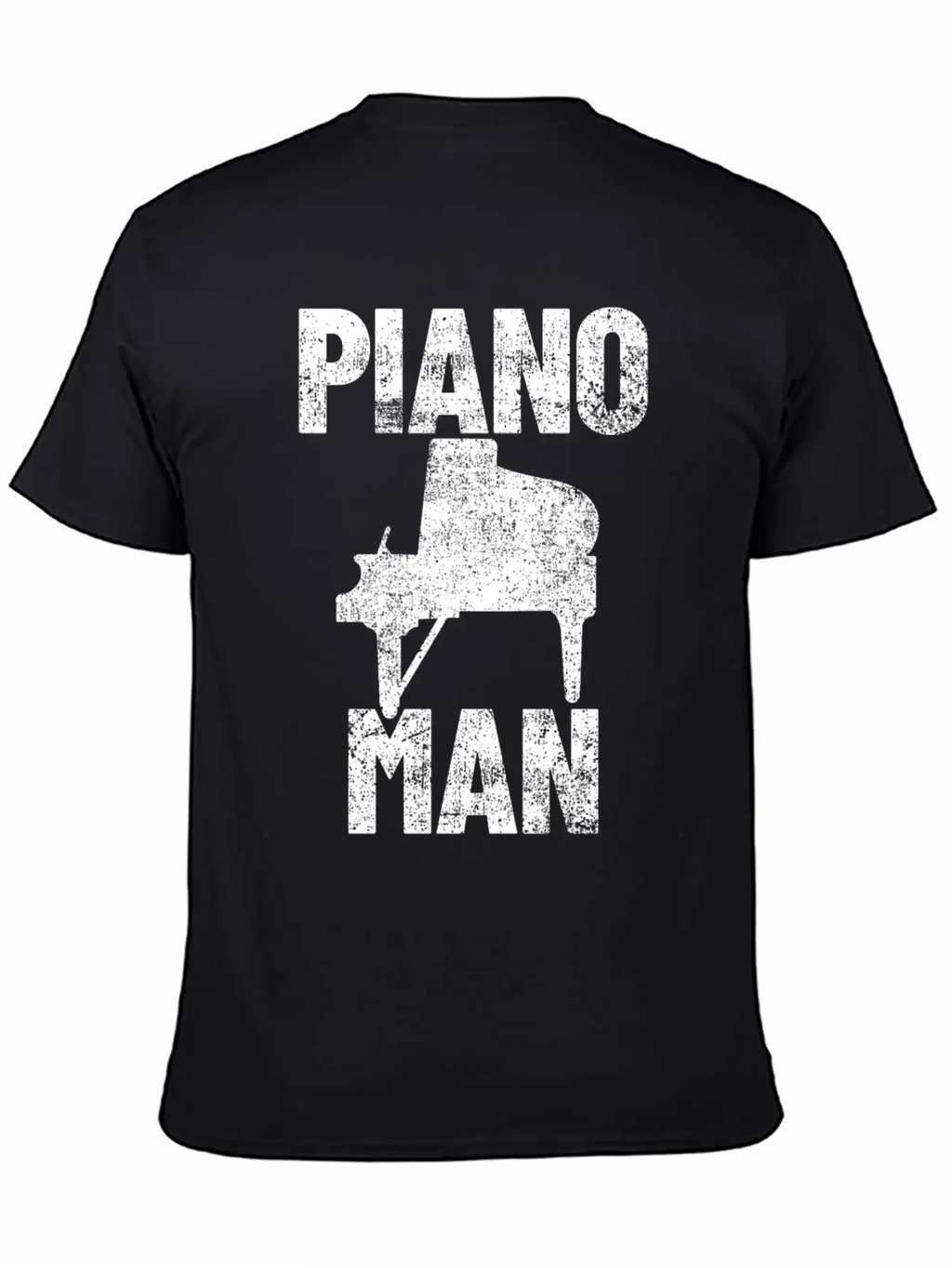 Piano Pianist Relaxed Everyday Tee – Lightweight And Durable Cotton