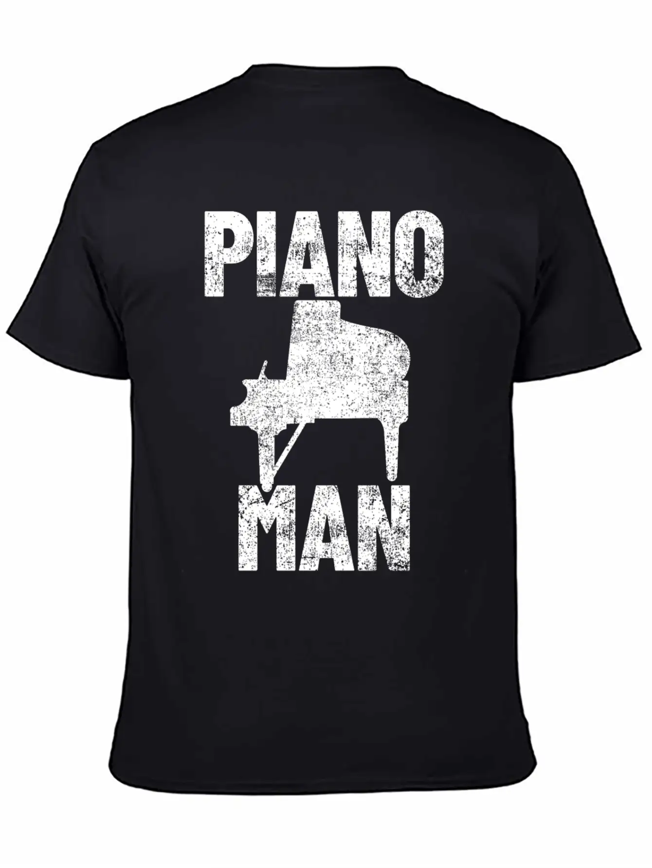 Piano Pianist Relaxed Everyday Tee – Lightweight And Durable Cotton