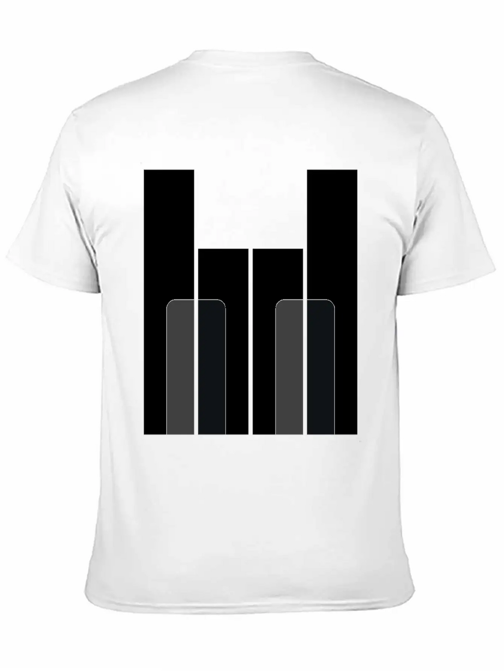 Piano Rock - Pianist Hard Rock Metal Music Gift Breathable Soft Cotton T-Shirt – Timeless Casual Look