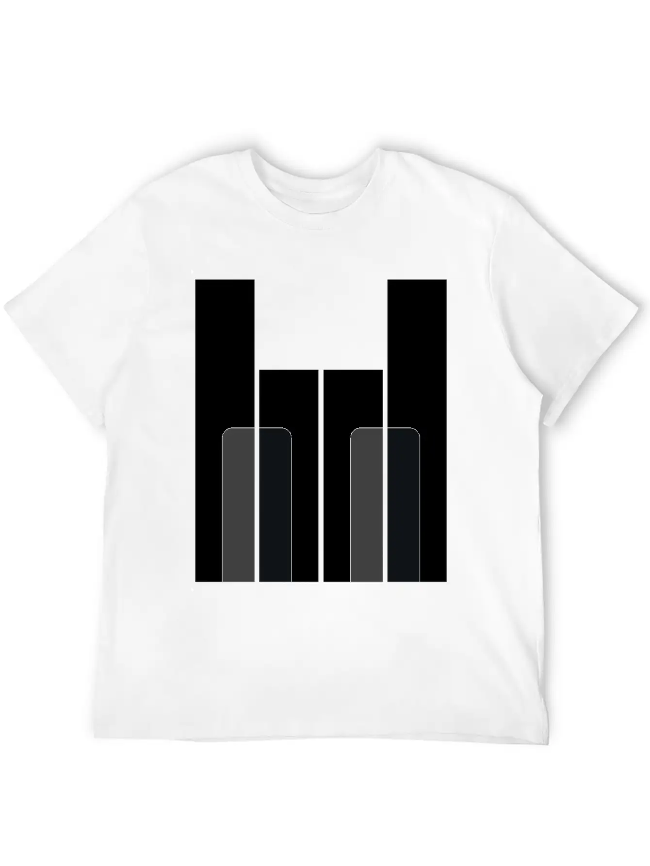Piano Rock - Pianist Hard Rock Metal Music Gift Breathable Soft Cotton T-Shirt – Timeless Casual Look
