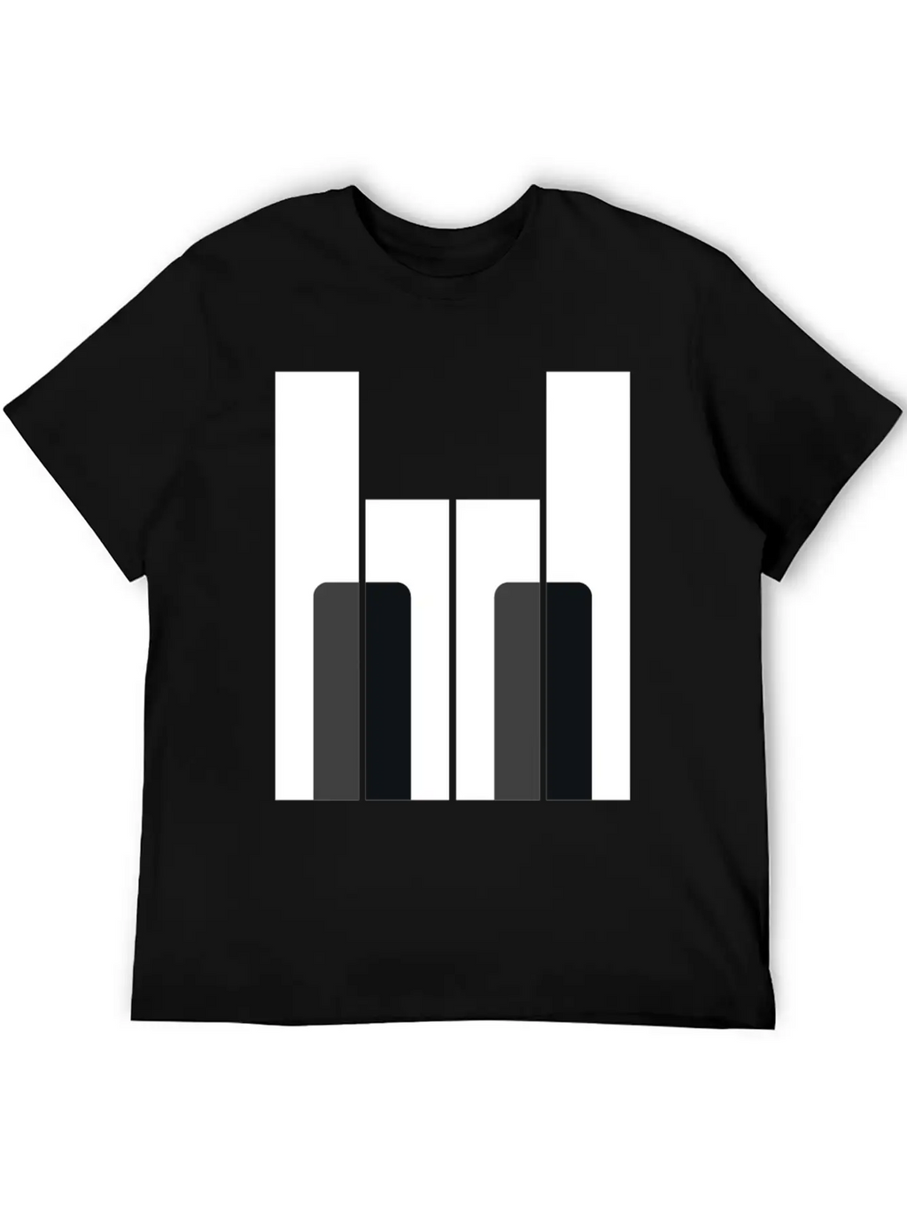 Piano Rock - Pianist Hard Rock Metal Music Gift Breathable Soft Cotton T-Shirt – Timeless Casual Look