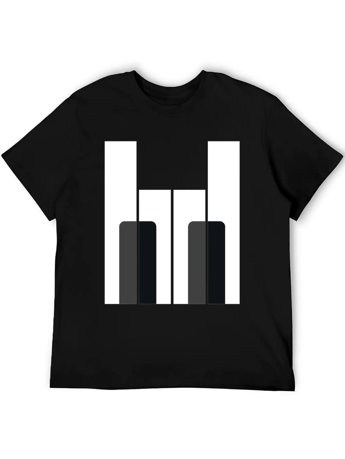 Piano Rock - Pianist Hard Rock Metal Music Gift Breathable Soft Cotton T-Shirt – Timeless Casual Look