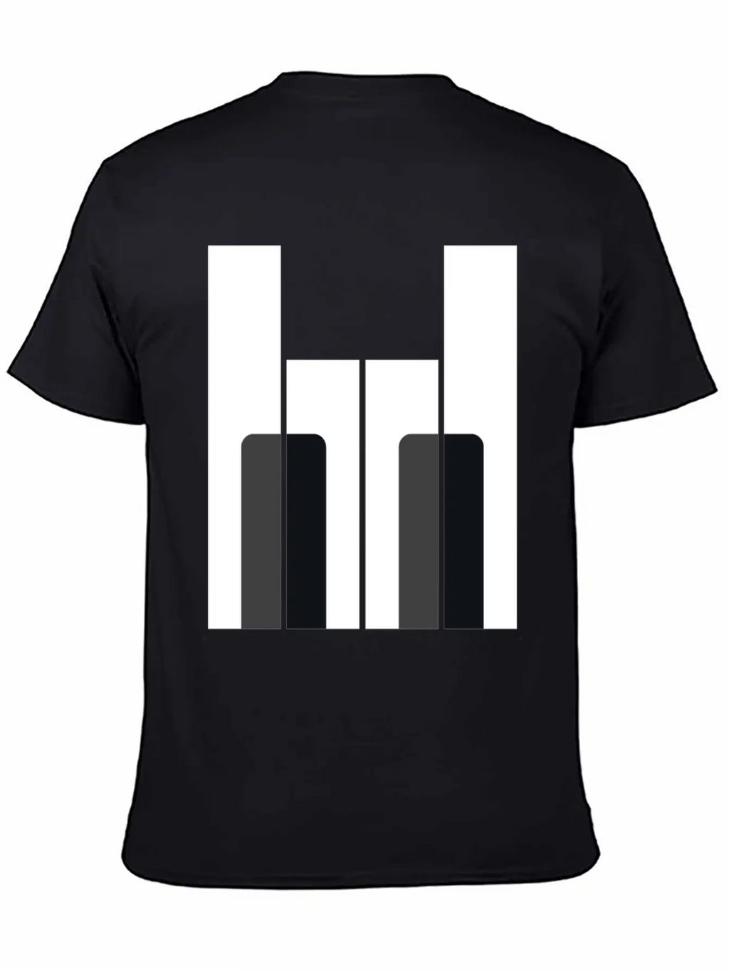 Piano Rock - Pianist Hard Rock Metal Music Gift Breathable Soft Cotton T-Shirt – Timeless Casual Look