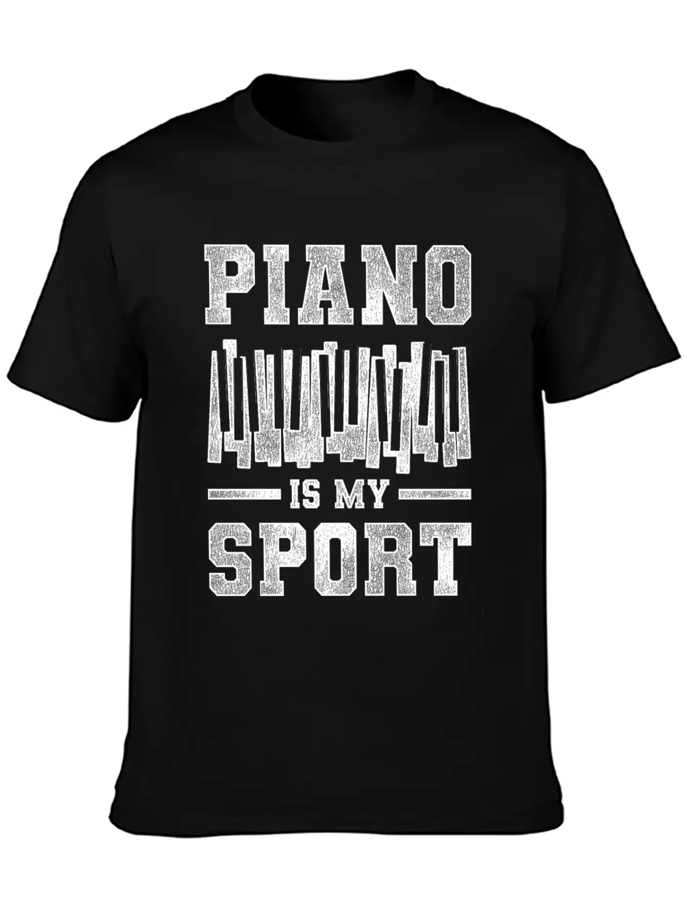 Piano Sport Basic Graphic T-Shirt – Daily Comfort In Soft Cotton