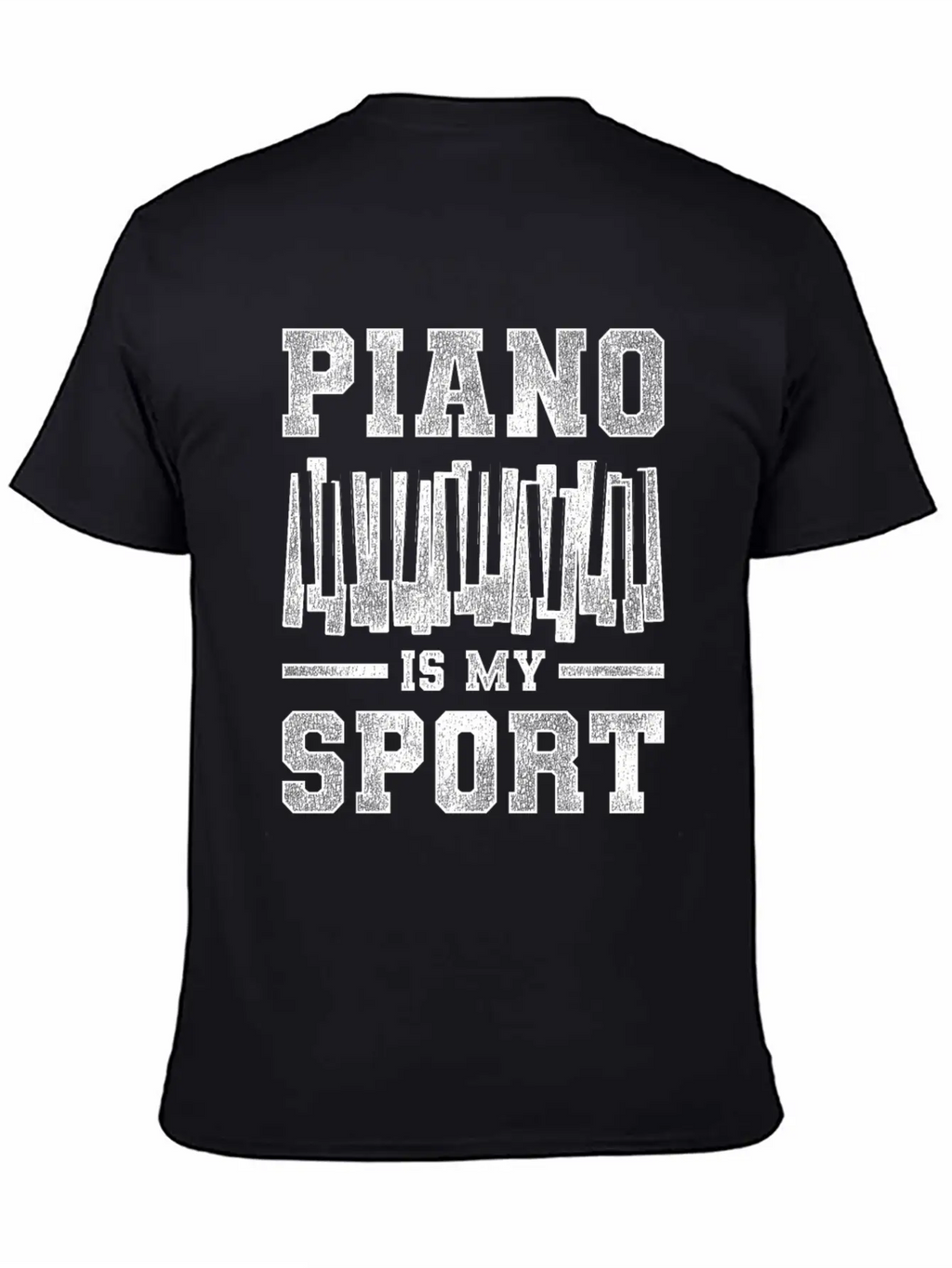 Piano Sport Basic Graphic T-Shirt – Daily Comfort In Soft Cotton