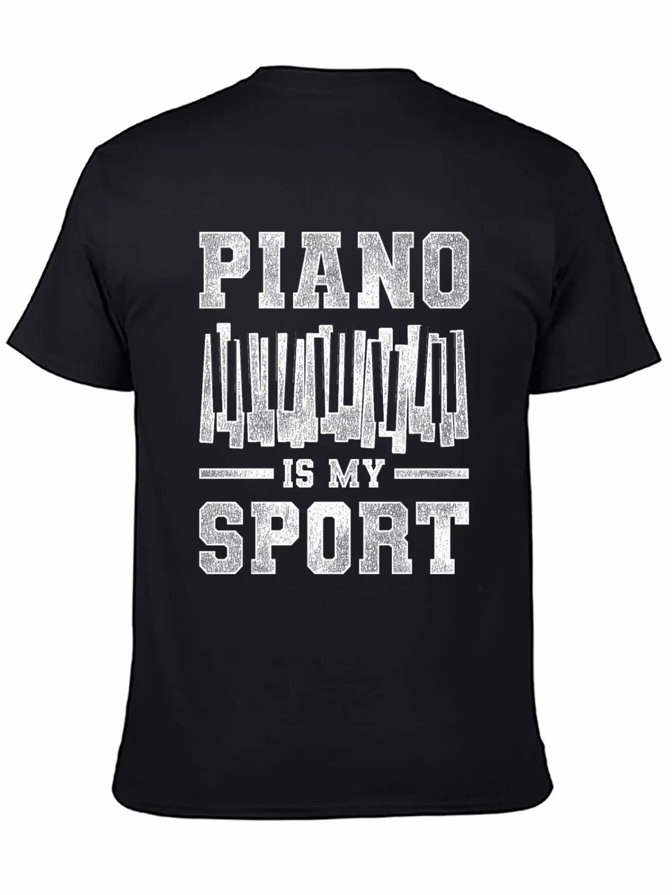 Piano Sport Basic Graphic T-Shirt – Daily Comfort In Soft Cotton