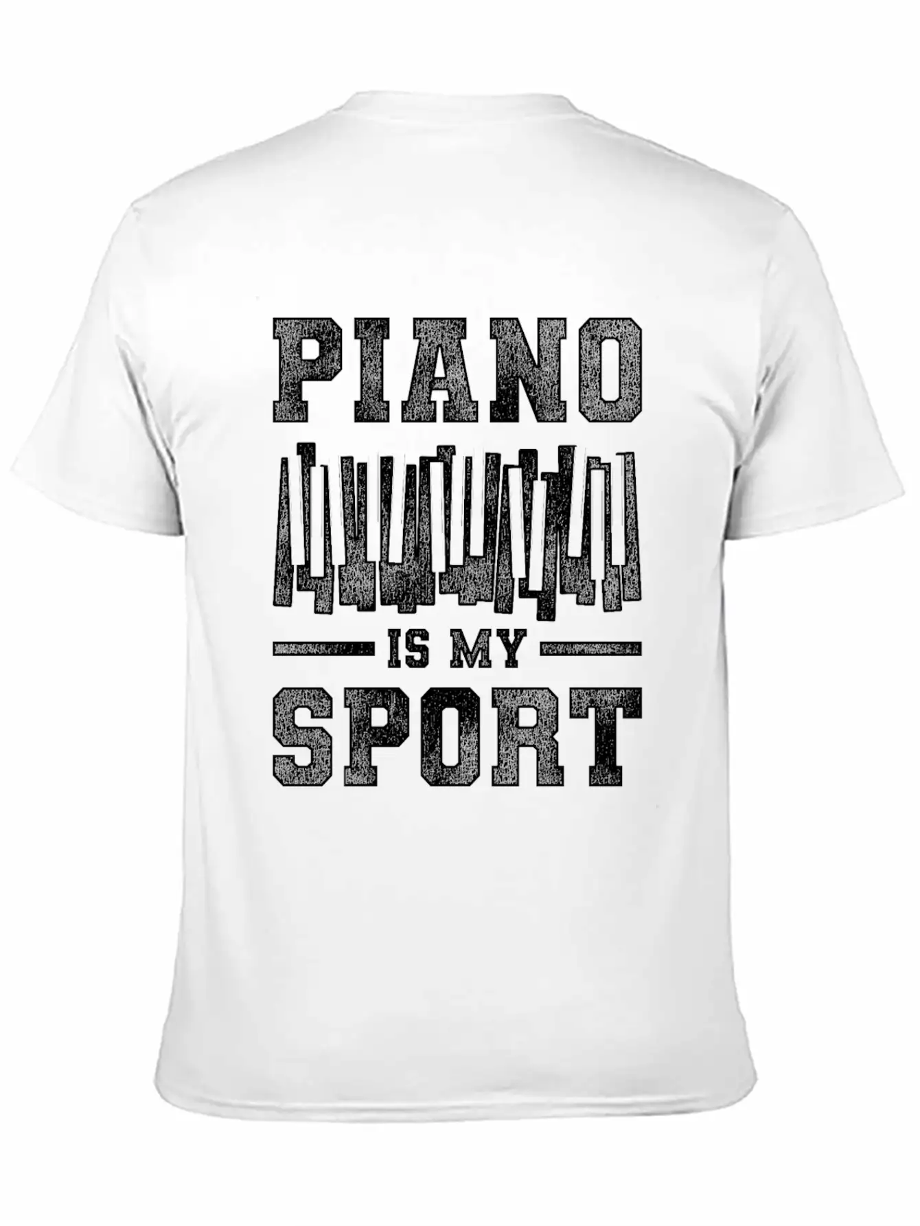 Piano Sport Basic Graphic T-Shirt – Daily Comfort In Soft Cotton