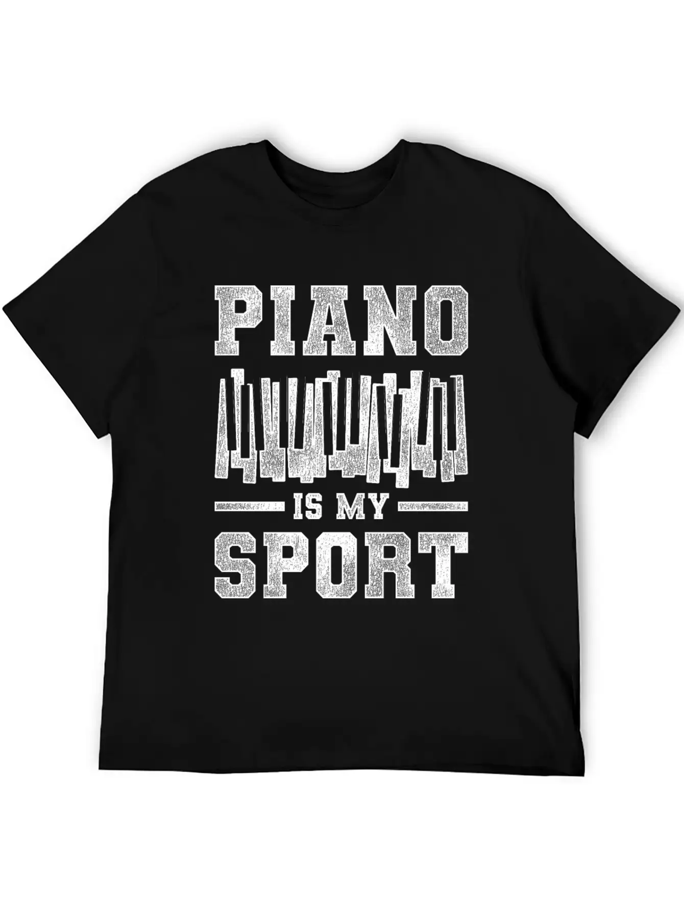 Piano Sport Basic Graphic T-Shirt – Daily Comfort In Soft Cotton