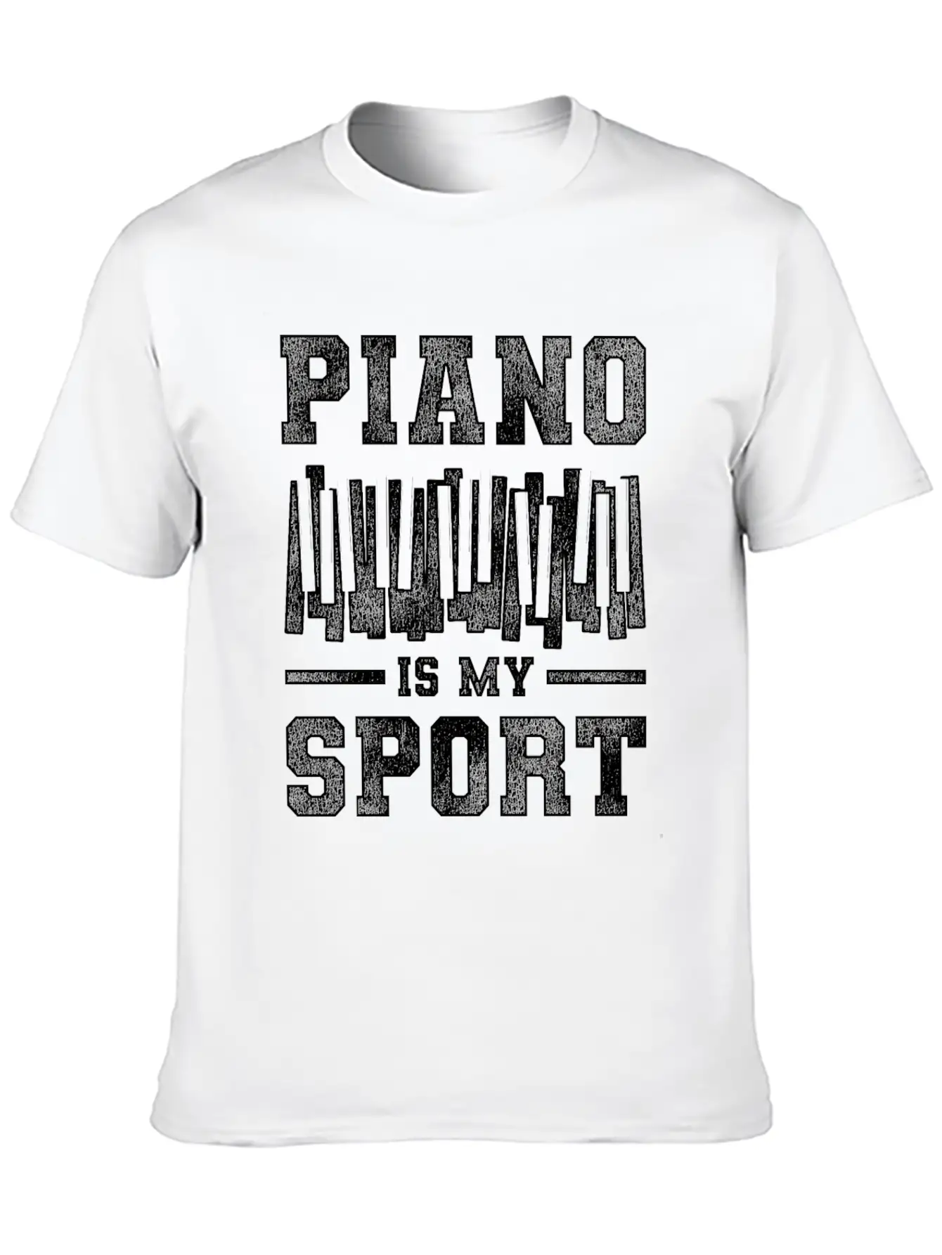 Piano Sport Basic Graphic T-Shirt – Daily Comfort In Soft Cotton