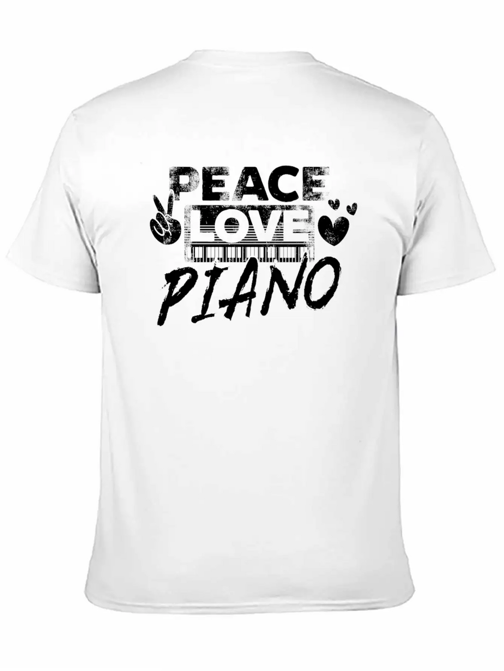 Piano Teacher Pianist Keyboard Breathable Graphic T-Shirt – Perfect For Casual Days