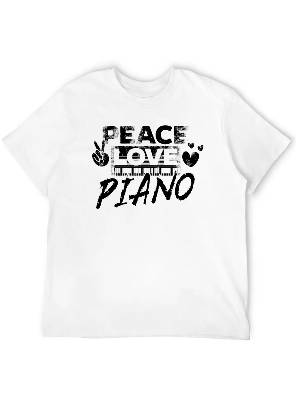 Piano Teacher Pianist Keyboard Breathable Graphic T-Shirt – Perfect For Casual Days