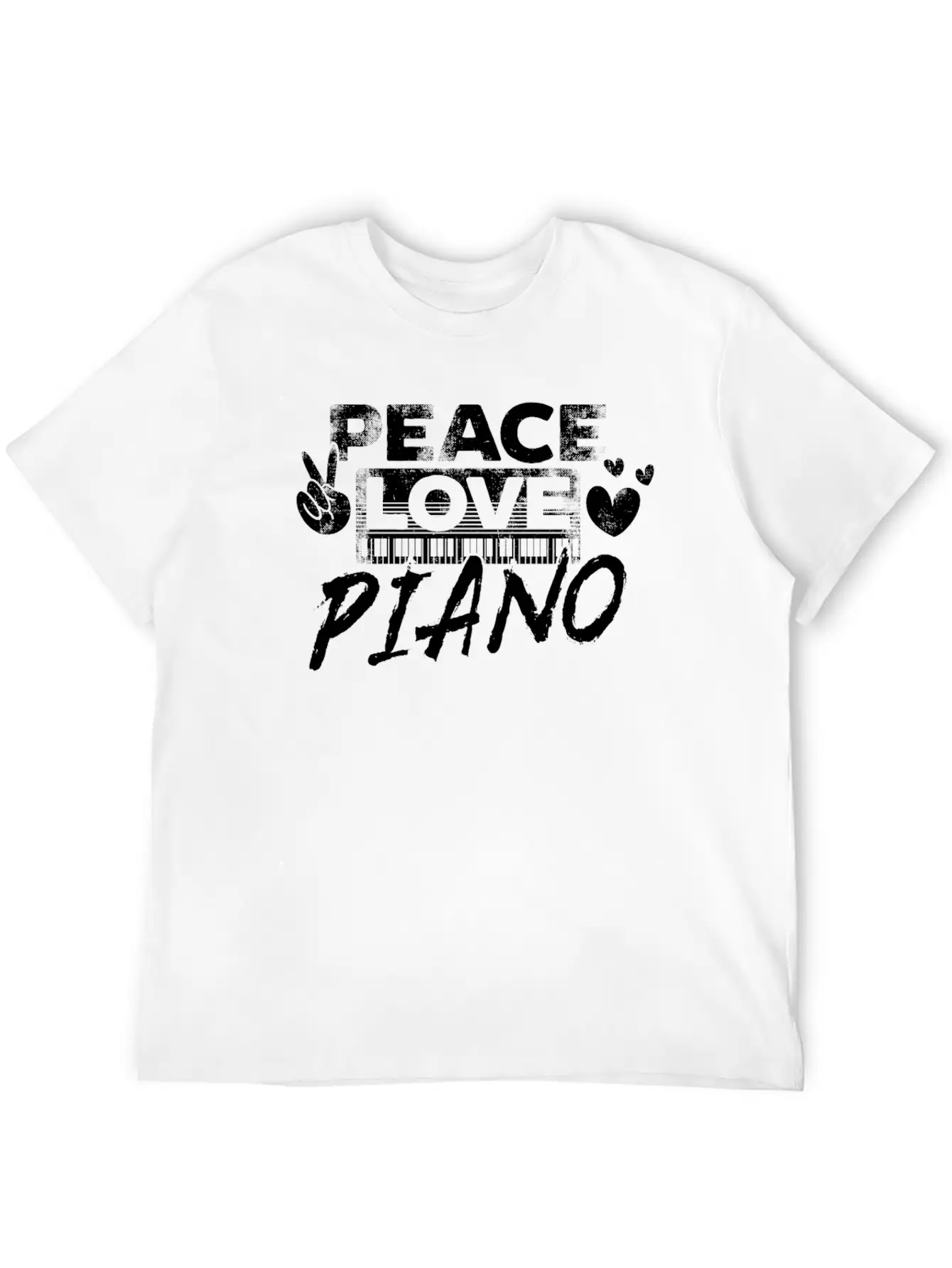 Piano Teacher Pianist Keyboard Breathable Graphic T-Shirt – Perfect For Casual Days