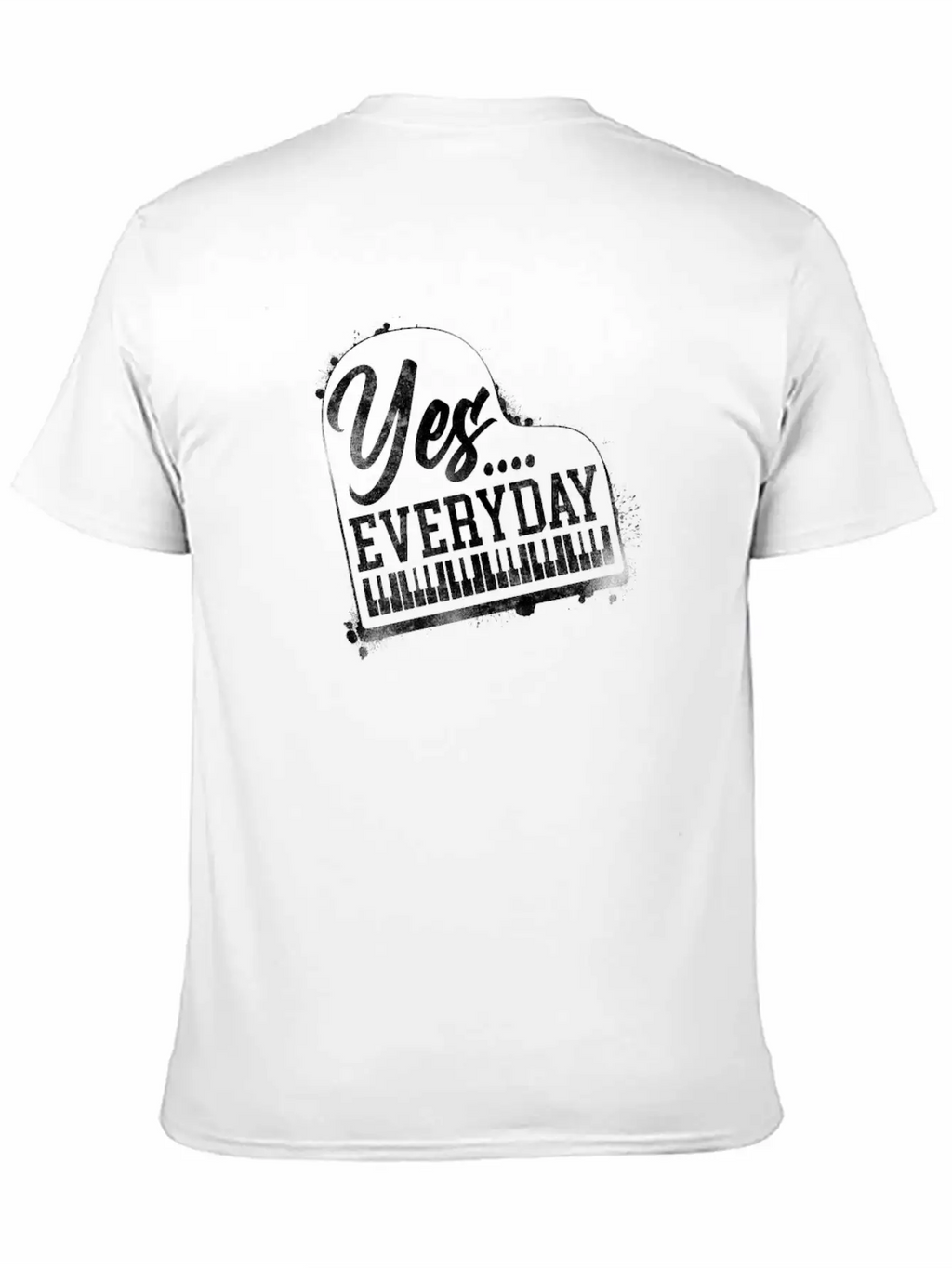 Piano Teacher Pianist Keyboard Yes Classic Cotton Tee – Unisex Comfort For Any Season