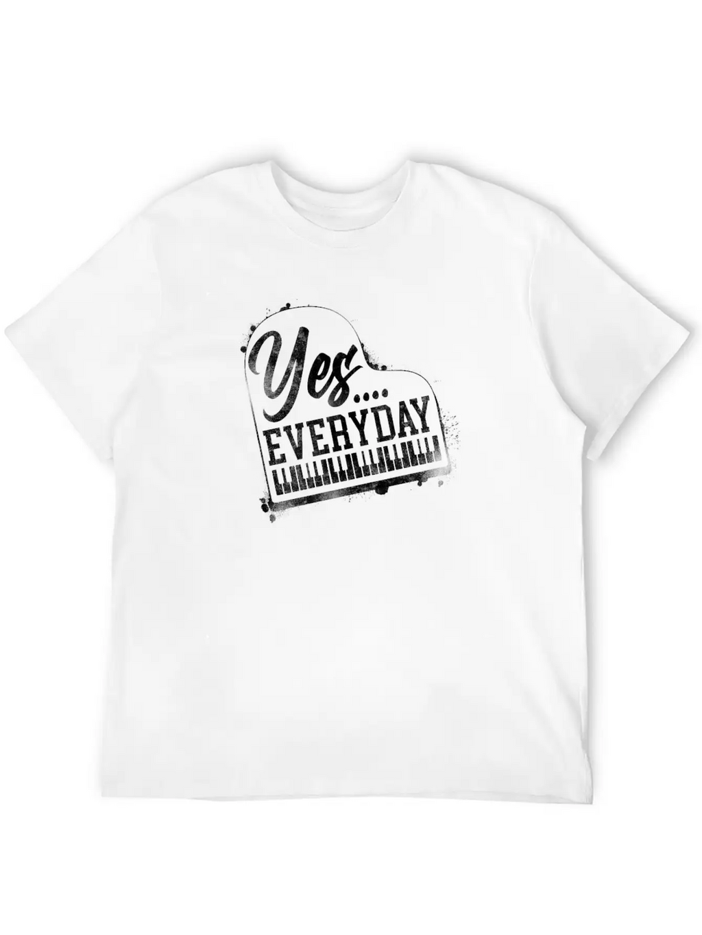 Piano Teacher Pianist Keyboard Yes Classic Cotton Tee – Unisex Comfort For Any Season