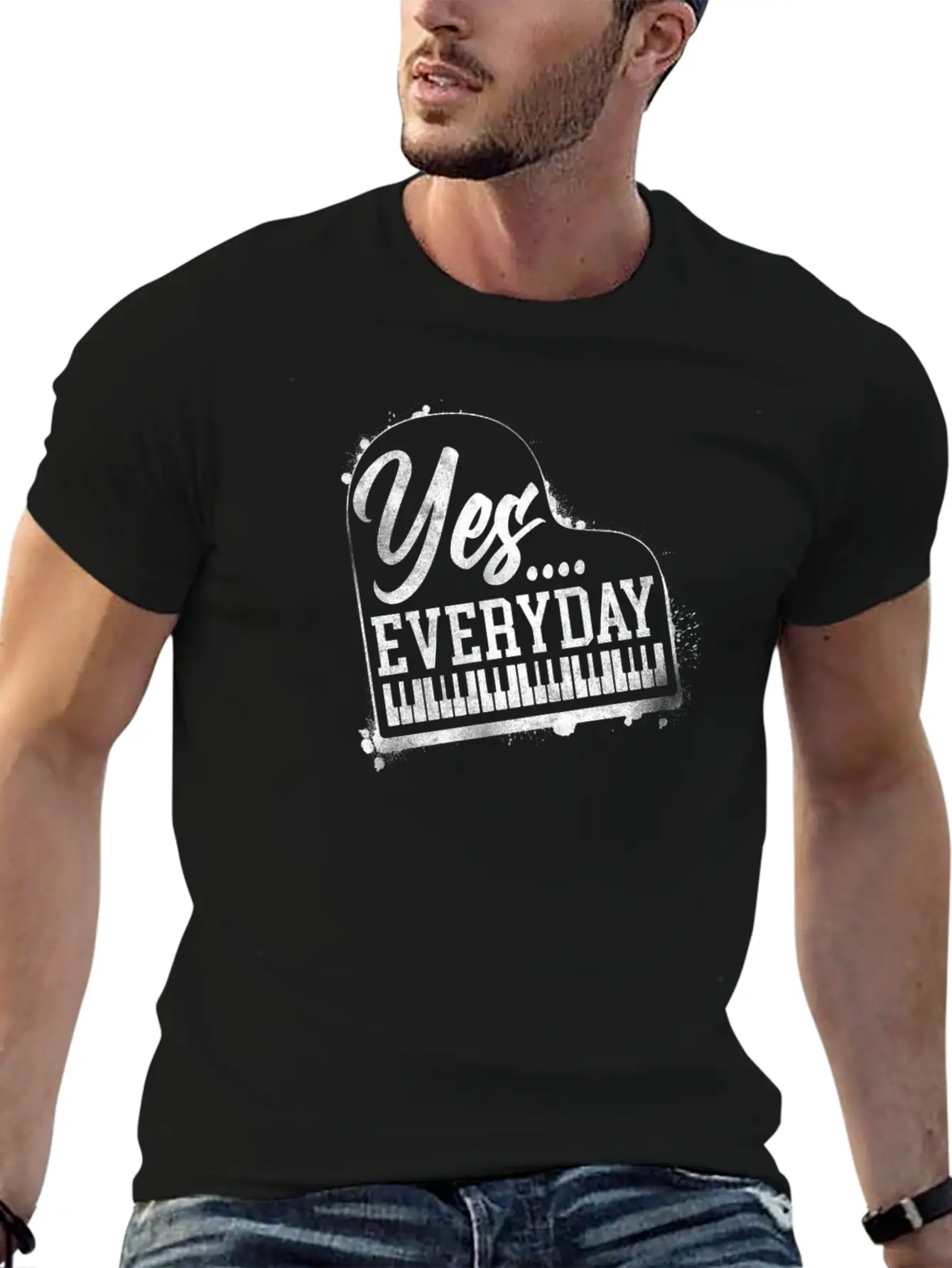 Piano Teacher Pianist Keyboard Yes Classic Cotton Tee – Unisex Comfort For Any Season