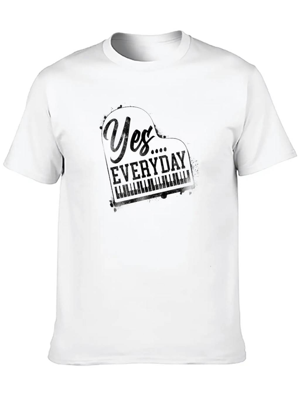 Piano Teacher Pianist Keyboard Yes Classic Cotton Tee – Unisex Comfort For Any Season