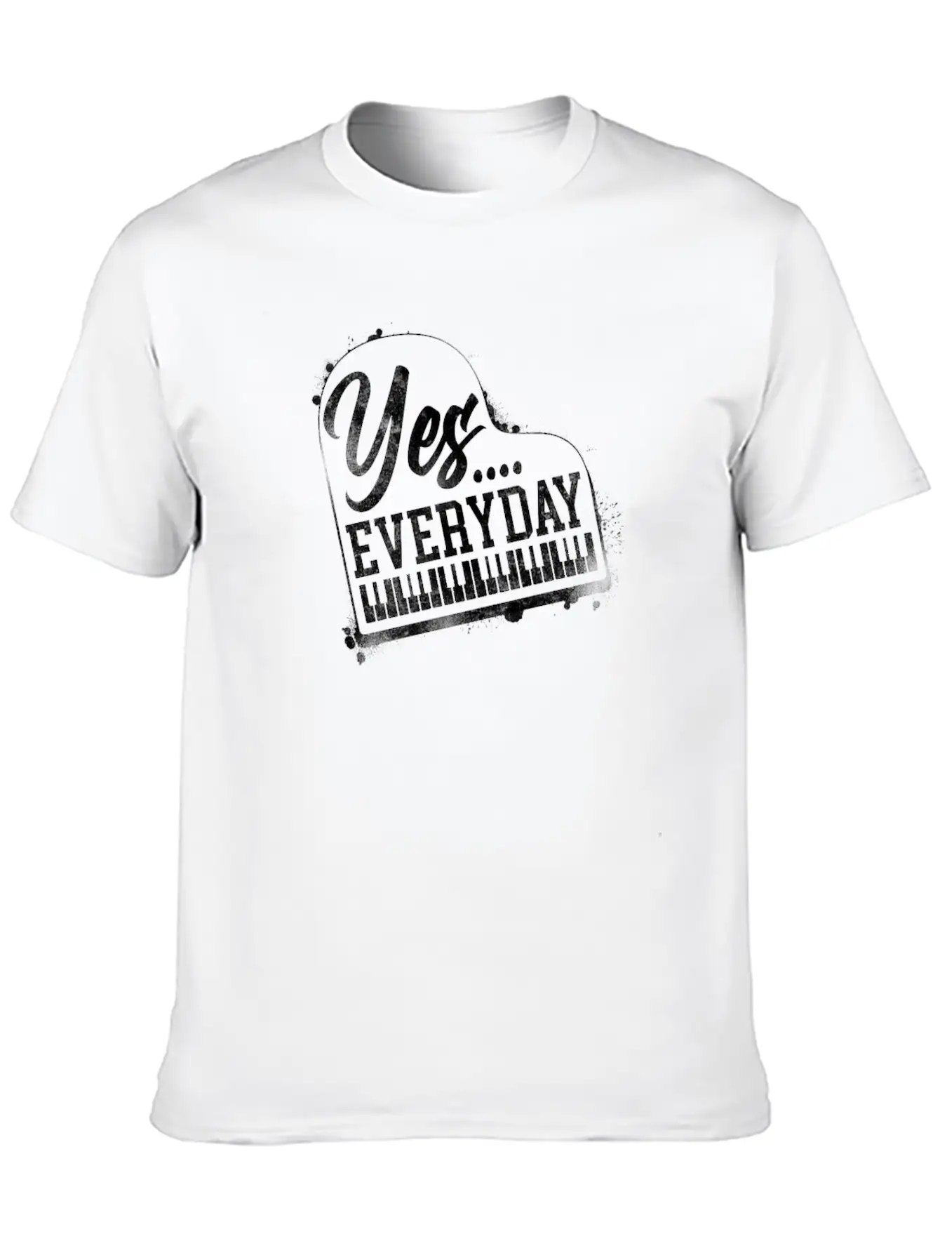 Piano Teacher Pianist Keyboard Yes Classic Cotton Tee – Unisex Comfort For Any Season