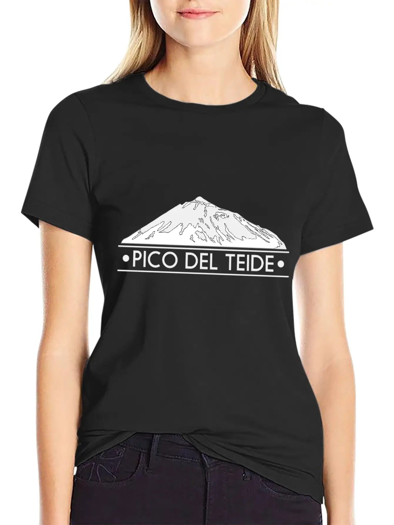 Pico Del Teide Breathable Graphic T-Shirt – Perfect For Casual Days