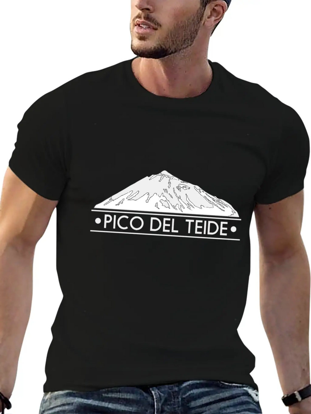 Pico Del Teide Breathable Graphic T-Shirt – Perfect For Casual Days