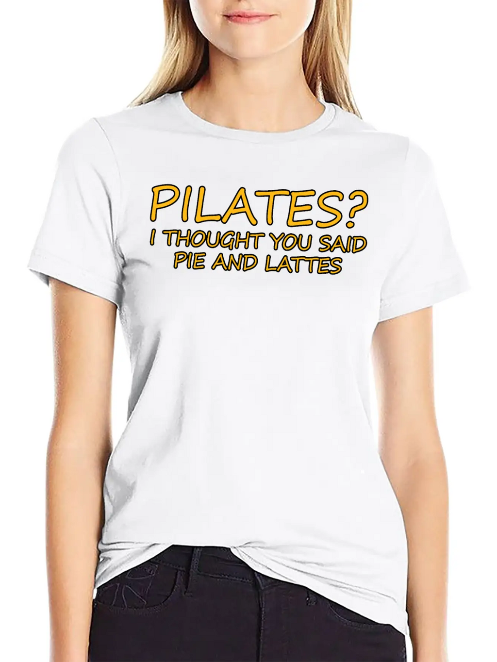 Pilates I Thought You Said Pie And Lattes 3 Classic Cotton Tee – Unisex Comfort For Any Season