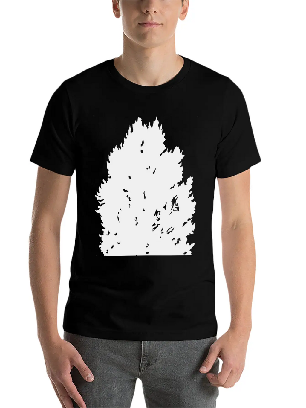 Pine Tree Essential Cotton Tee For Daily Outfits – Unisex Style