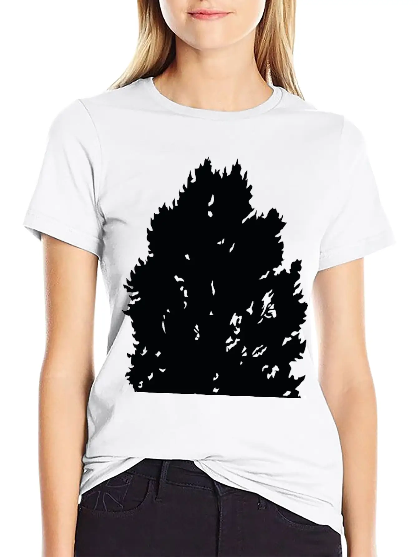Pine Tree Essential Cotton Tee For Daily Outfits – Unisex Style