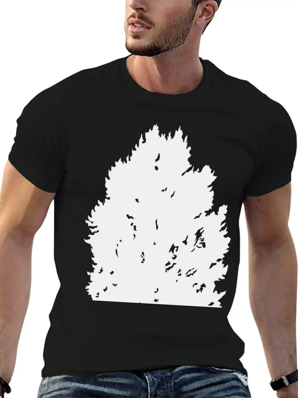 Pine Tree Essential Cotton Tee For Daily Outfits – Unisex Style