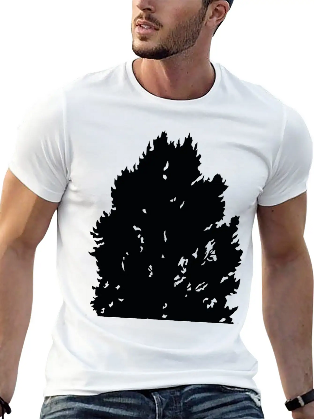 Pine Tree Essential Cotton Tee For Daily Outfits – Unisex Style
