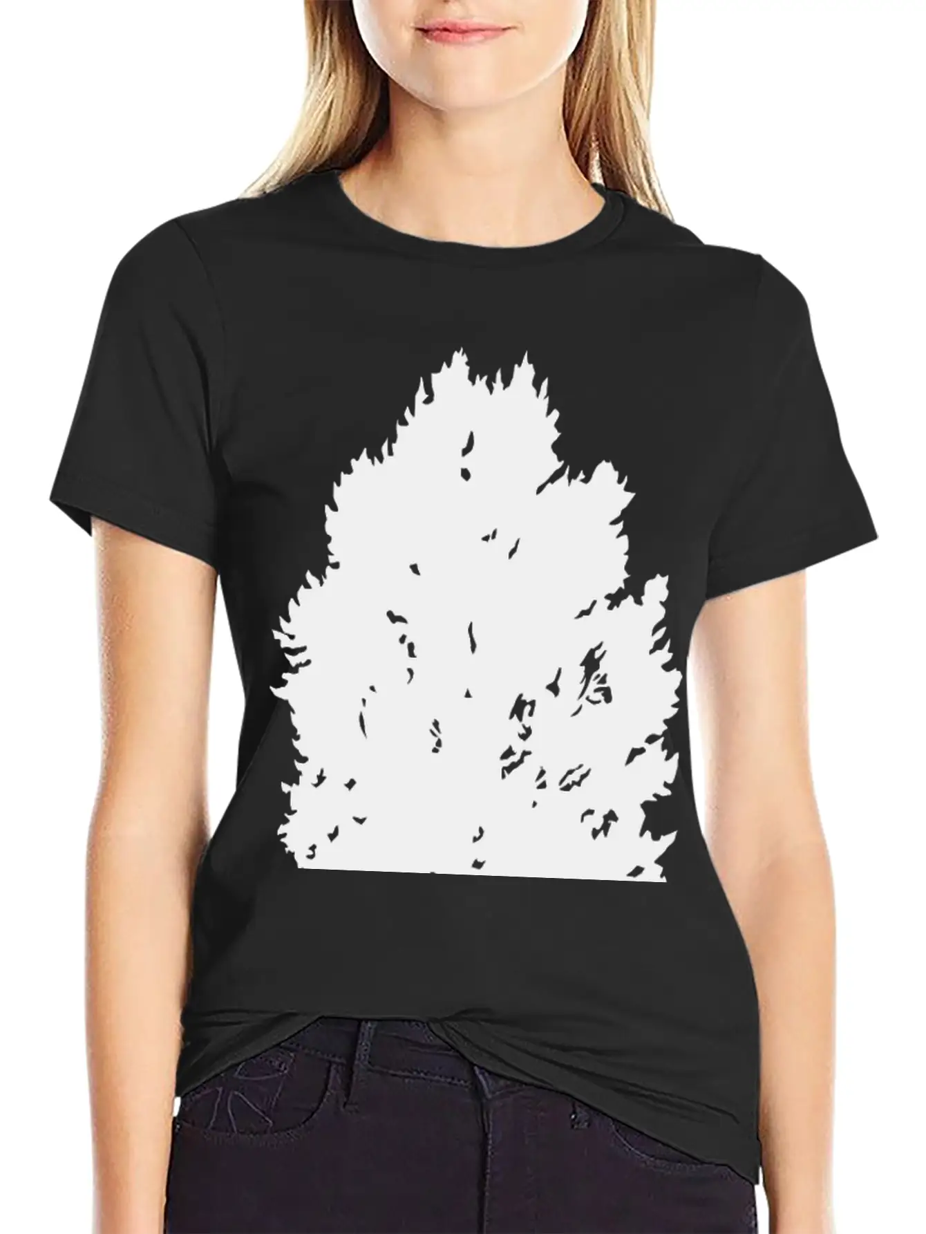 Pine Tree Essential Cotton Tee For Daily Outfits – Unisex Style