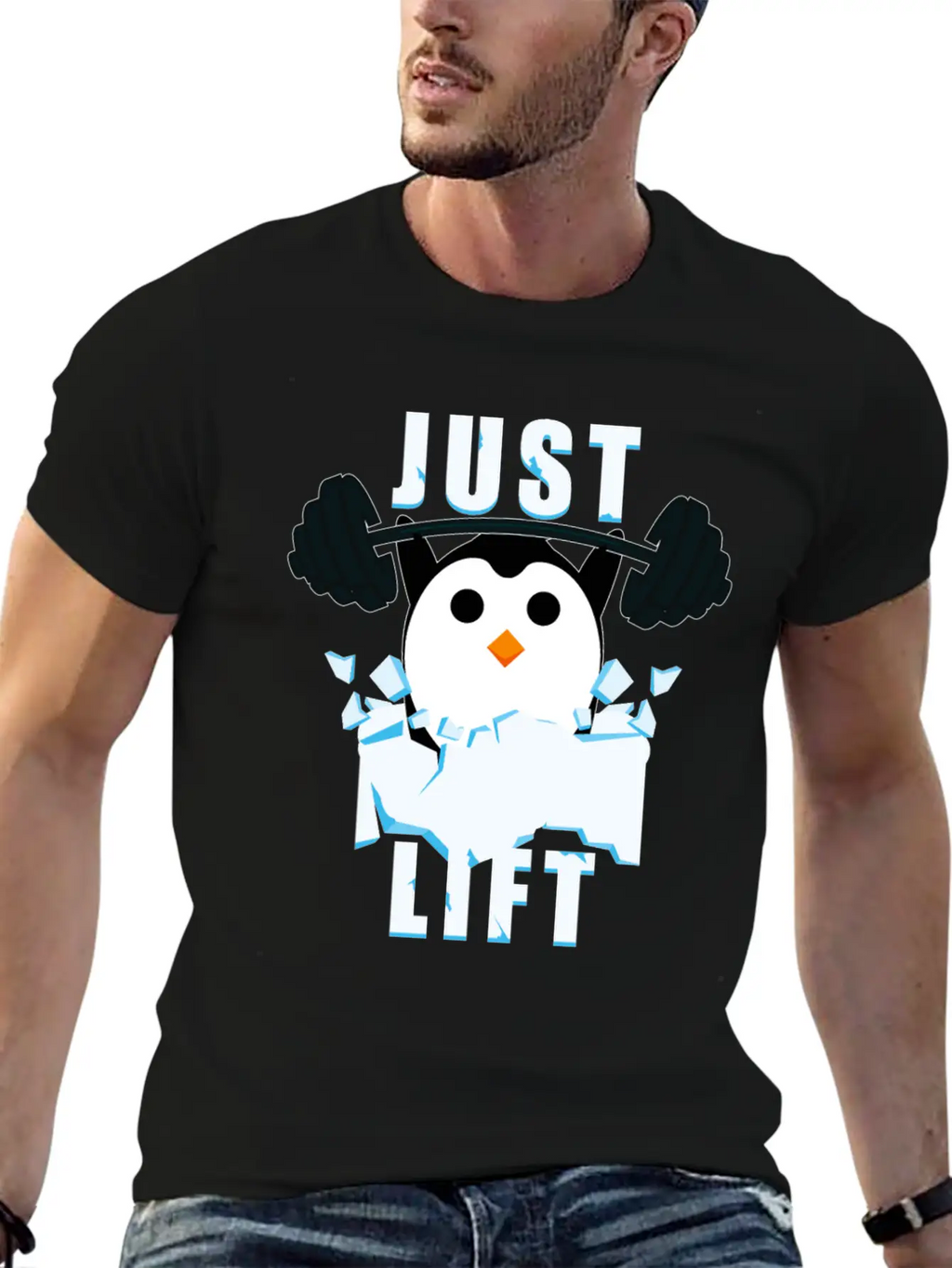 Pinguin Gym Essential Cotton Tee For Daily Outfits – Unisex Style