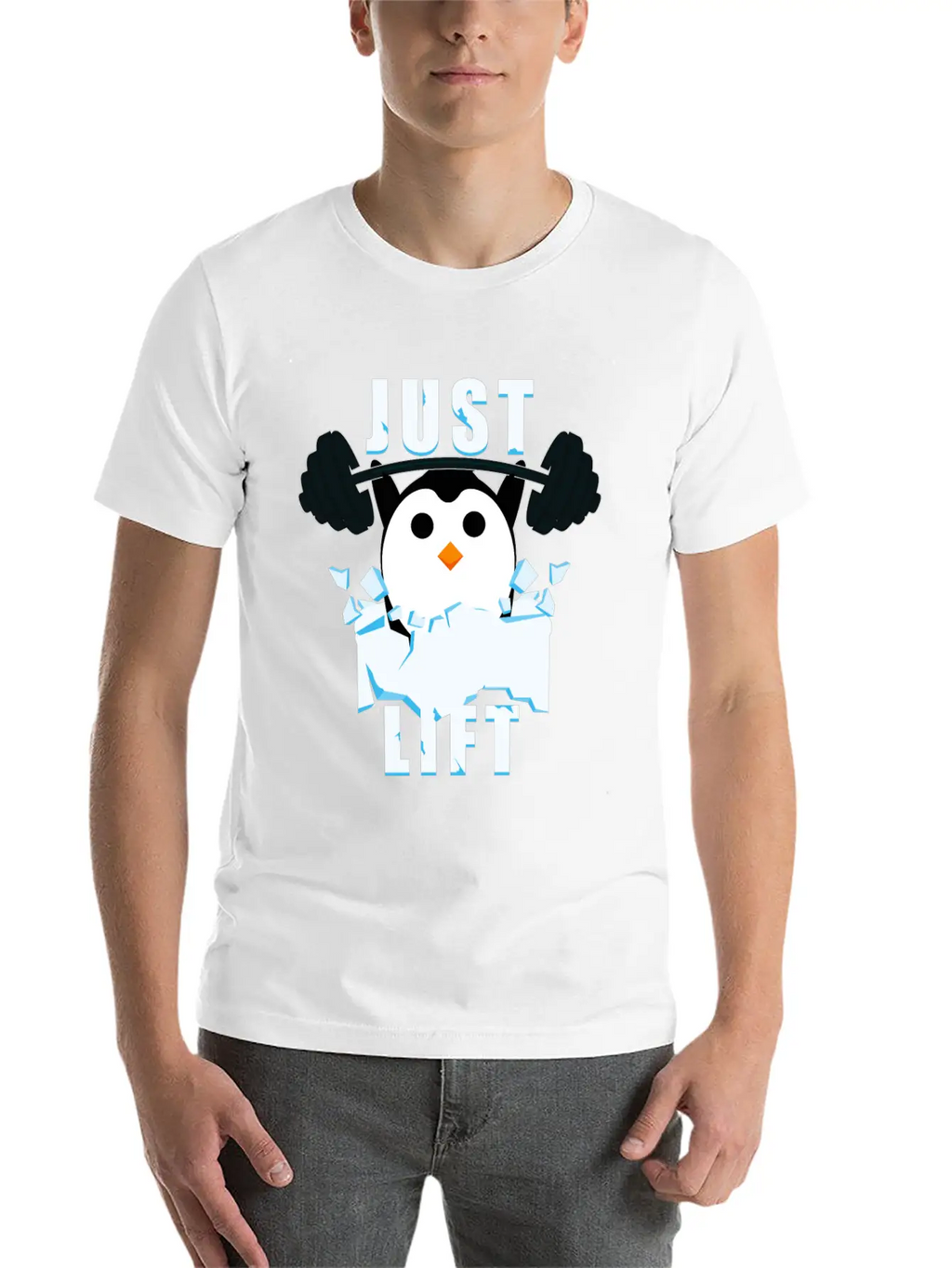 Pinguin Gym Essential Cotton Tee For Daily Outfits – Unisex Style