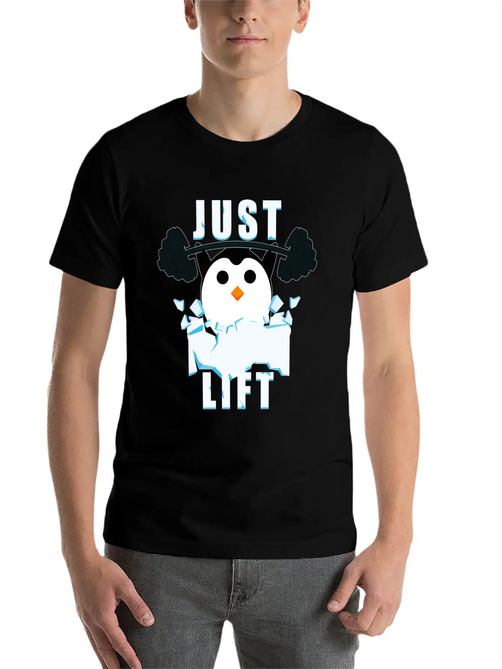 Pinguin Gym Essential Cotton Tee For Daily Outfits – Unisex Style