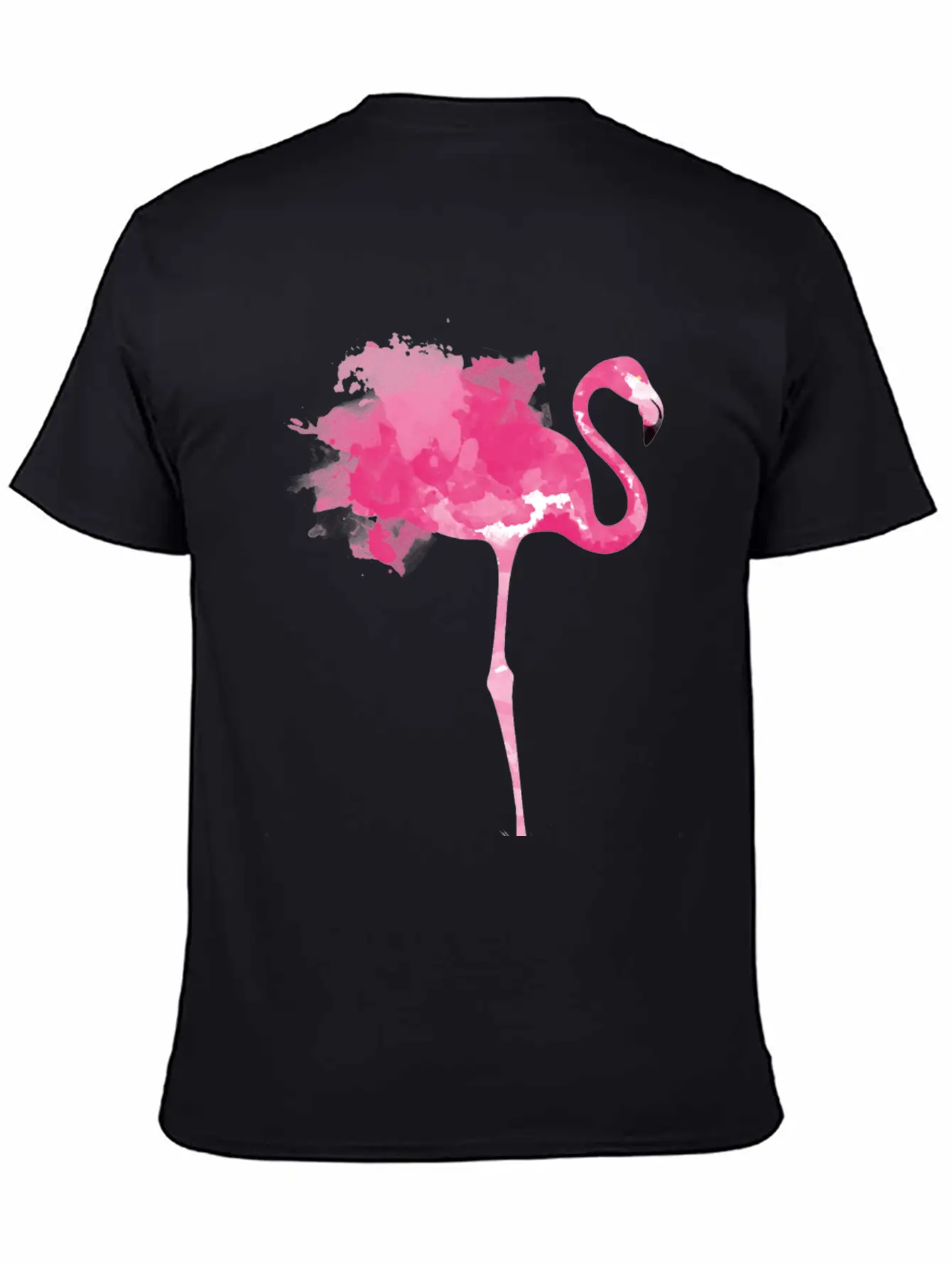 Pink Flamingo Stylish Everyday T-Shirt – Unisex Basic Cotton Tee