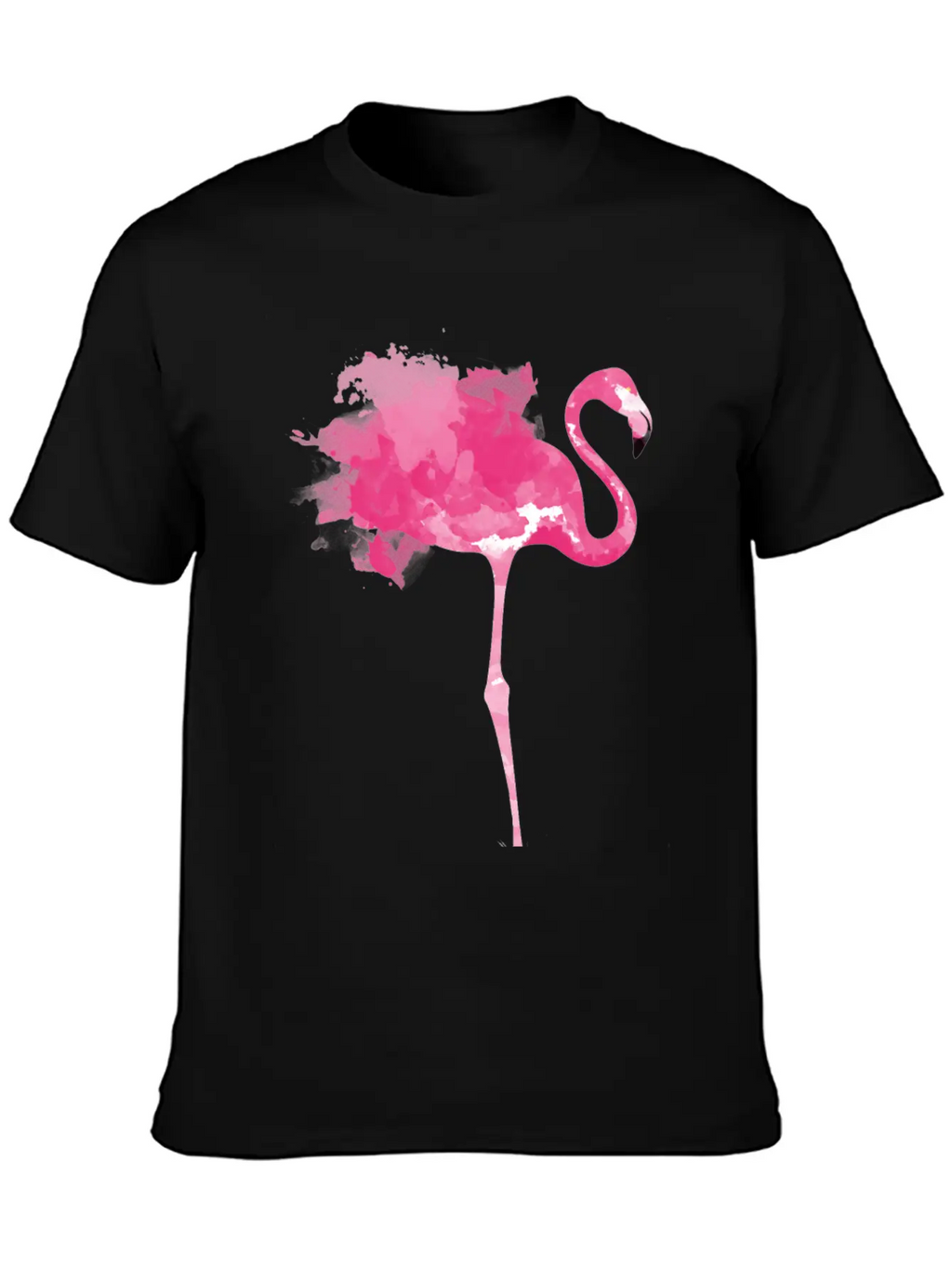 Pink Flamingo Stylish Everyday T-Shirt – Unisex Basic Cotton Tee