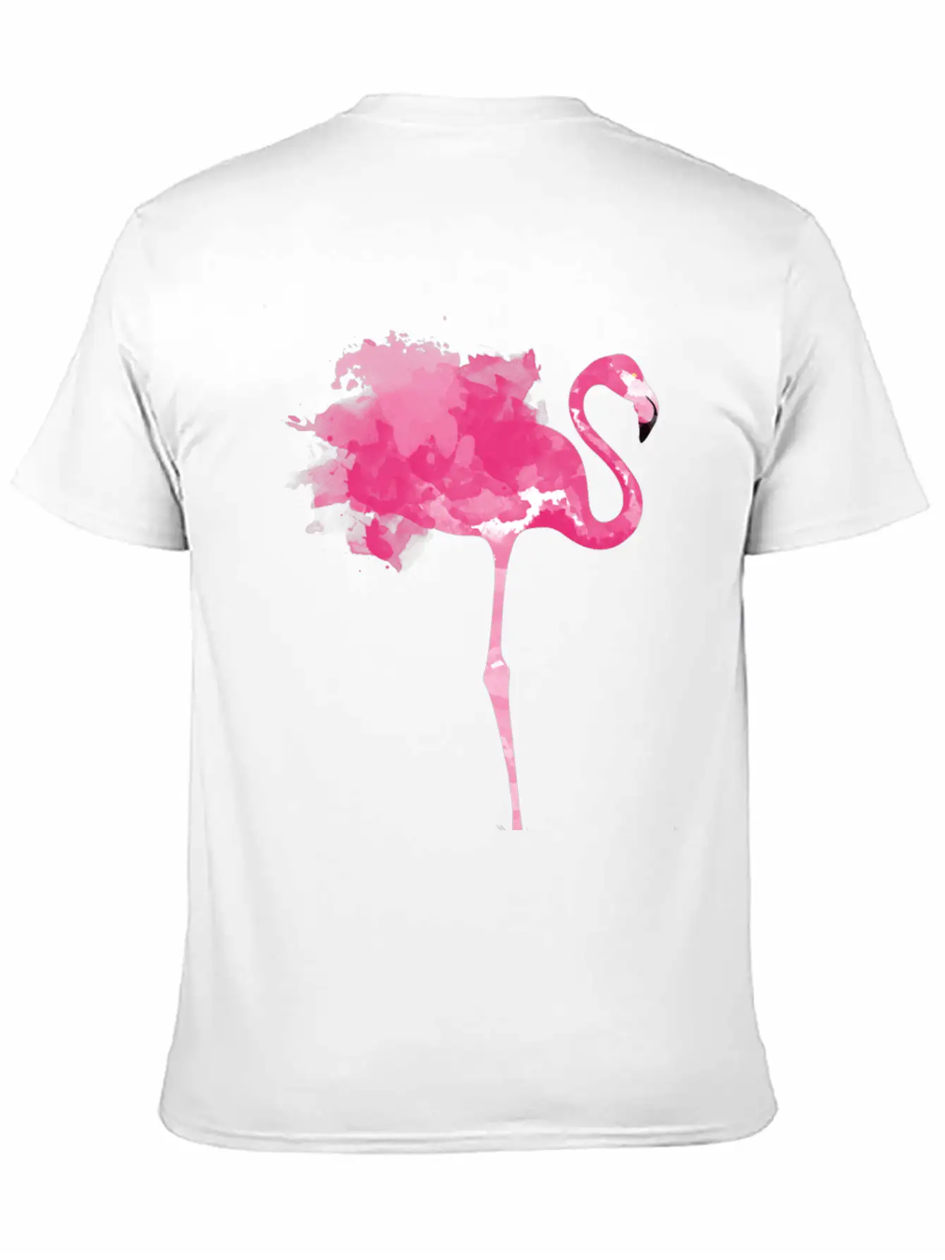 Pink Flamingo Stylish Everyday T-Shirt – Unisex Basic Cotton Tee