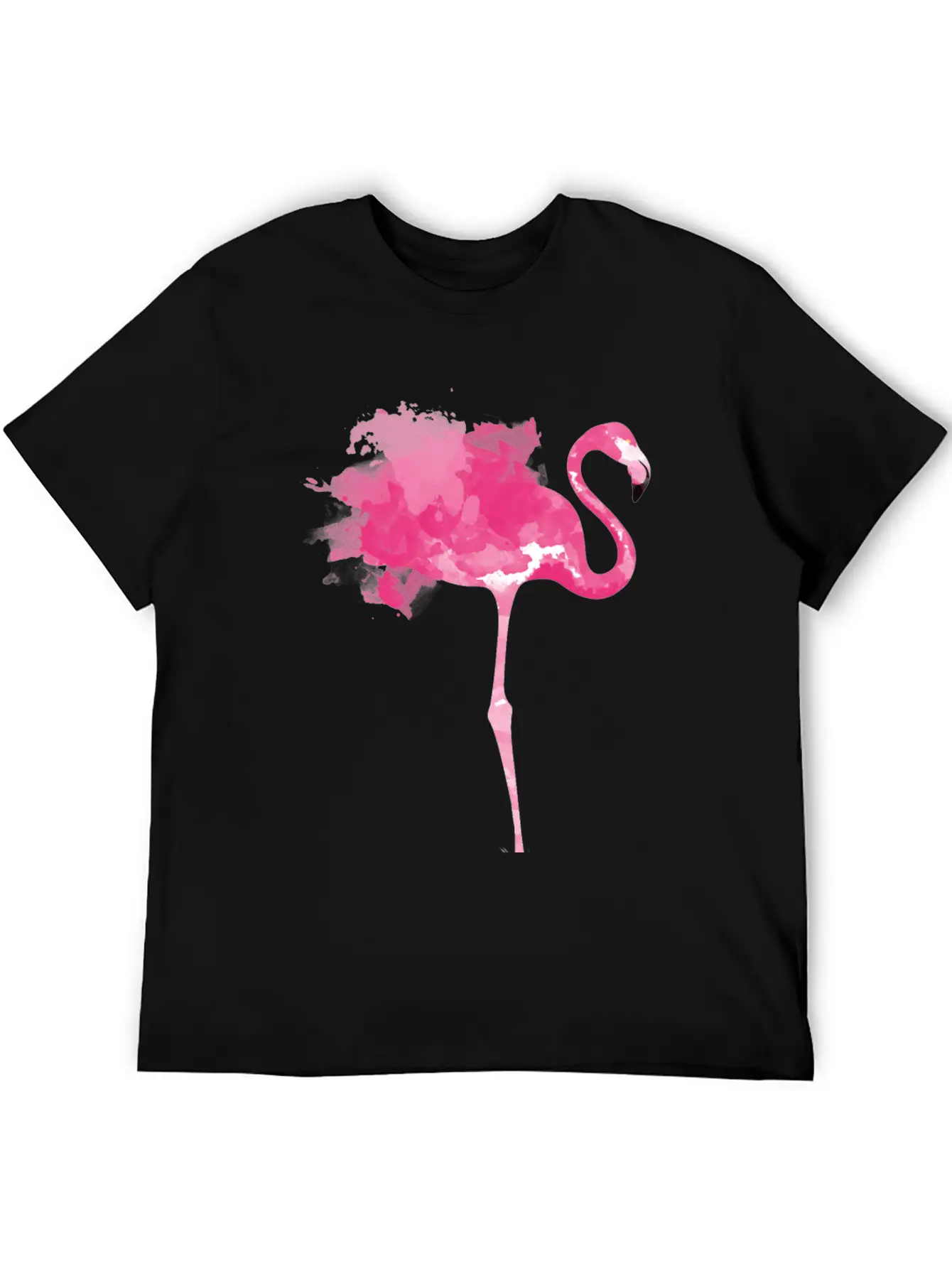 Pink Flamingo Stylish Everyday T-Shirt – Unisex Basic Cotton Tee