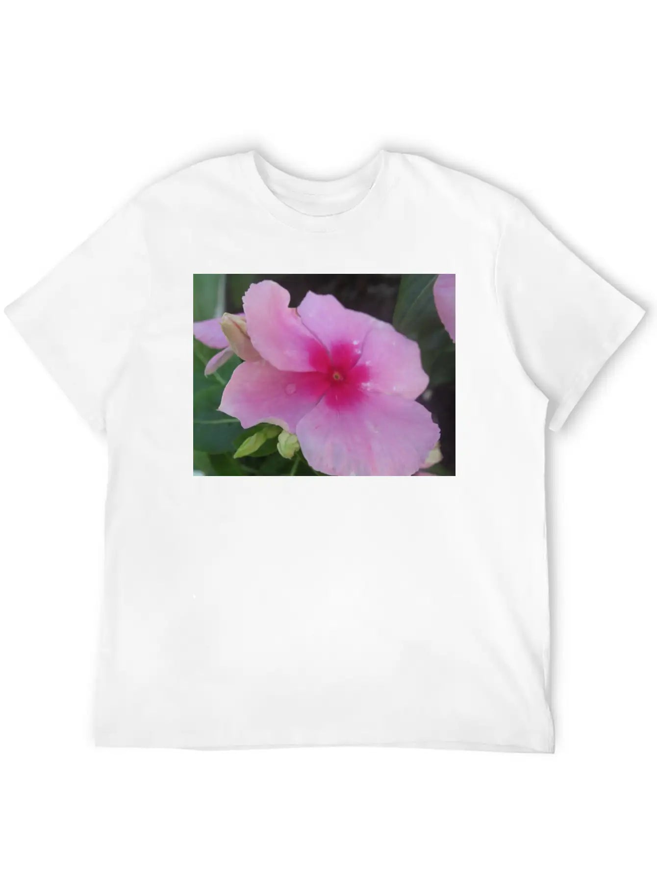 Pink Floral Bloom 99919 Classic Cotton Tee – Unisex Comfort For Any Season