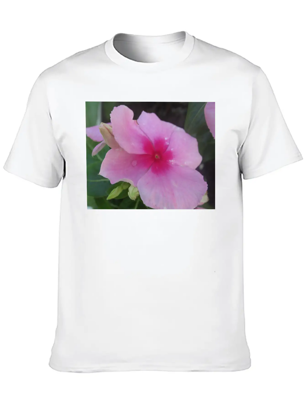 Pink Floral Bloom 99919 Classic Cotton Tee – Unisex Comfort For Any Season