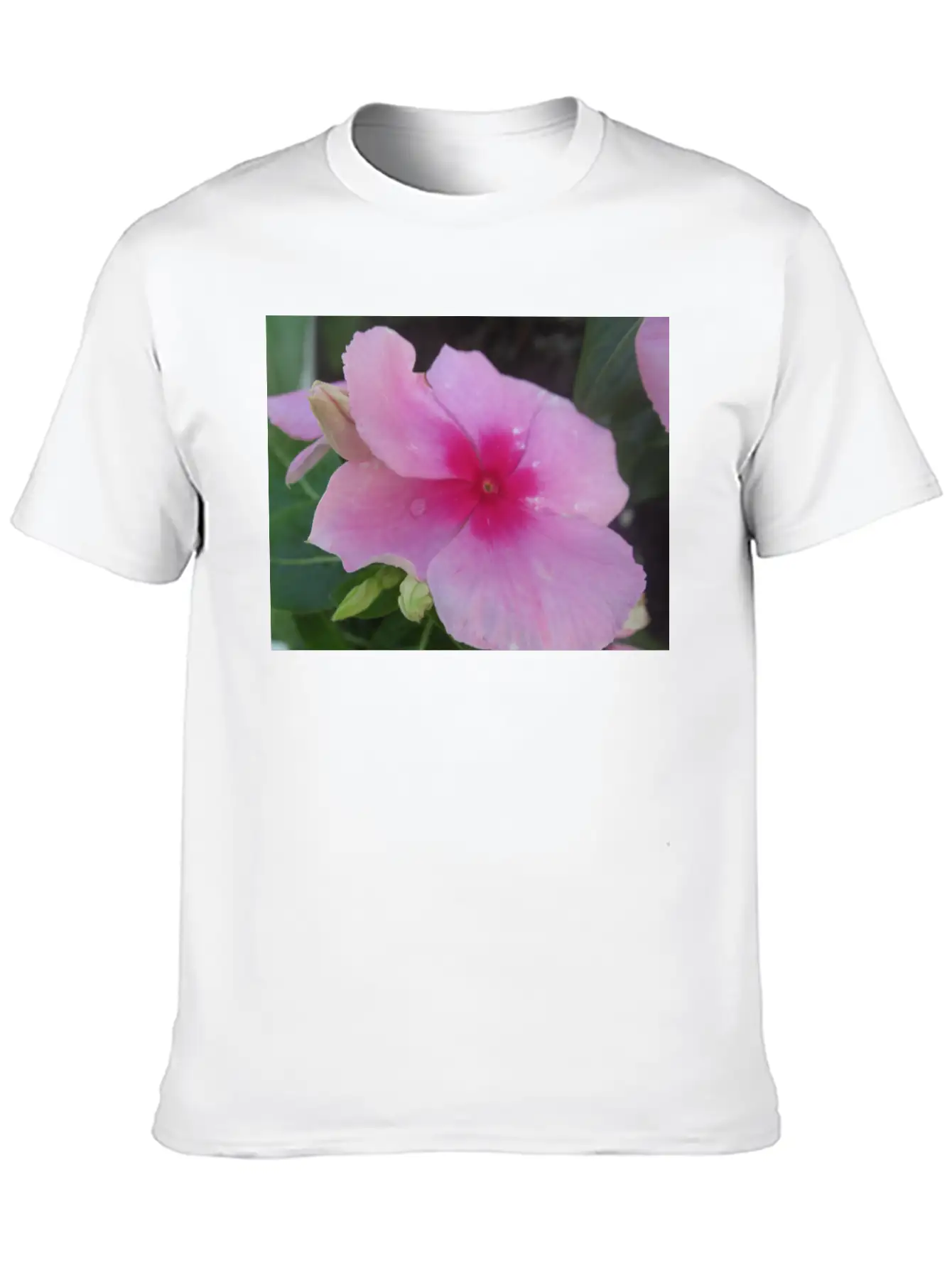 Pink Floral Bloom 99919 Classic Cotton Tee – Unisex Comfort For Any Season