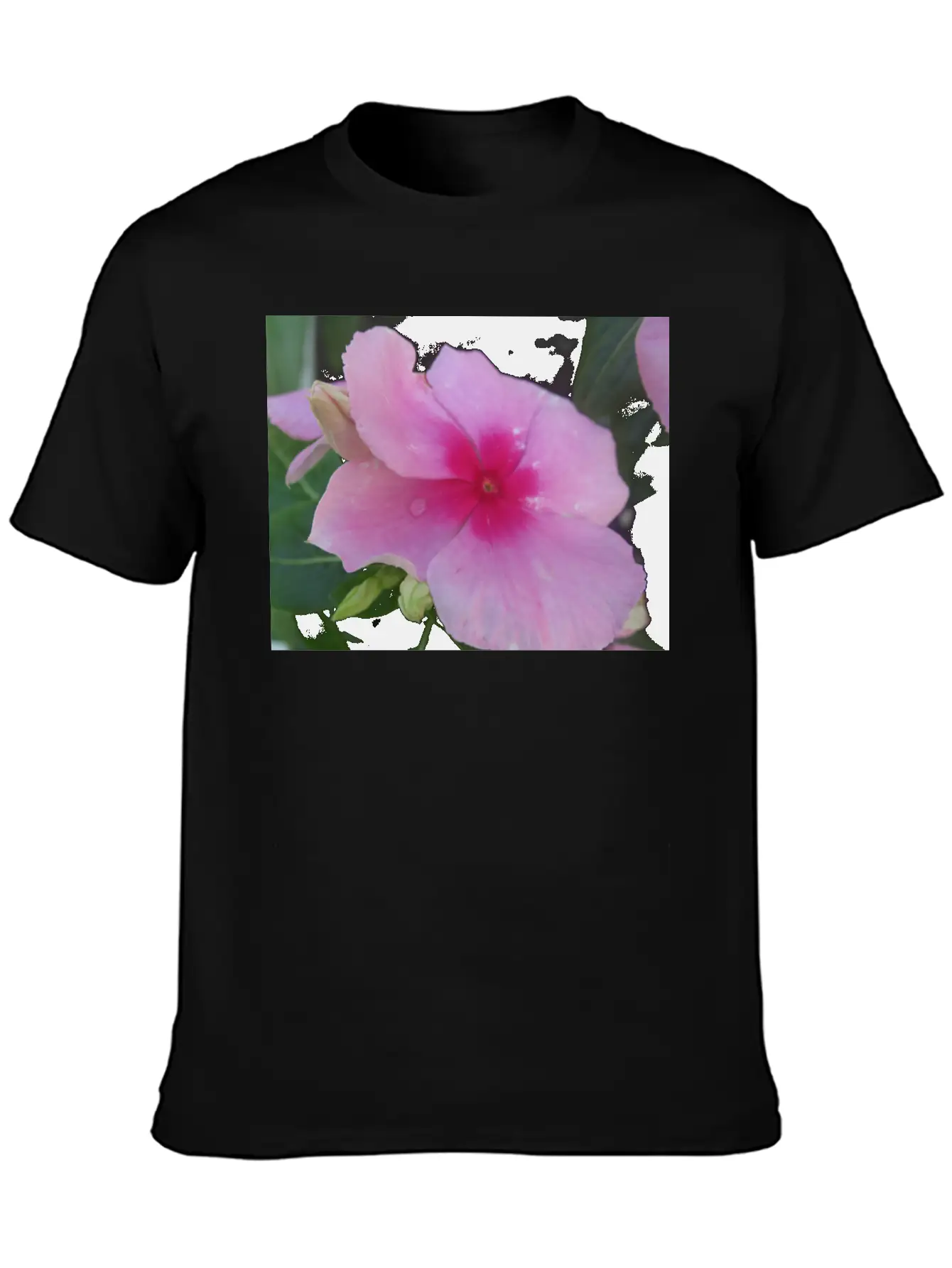 Pink Floral Bloom 99919 Classic Cotton Tee – Unisex Comfort For Any Season