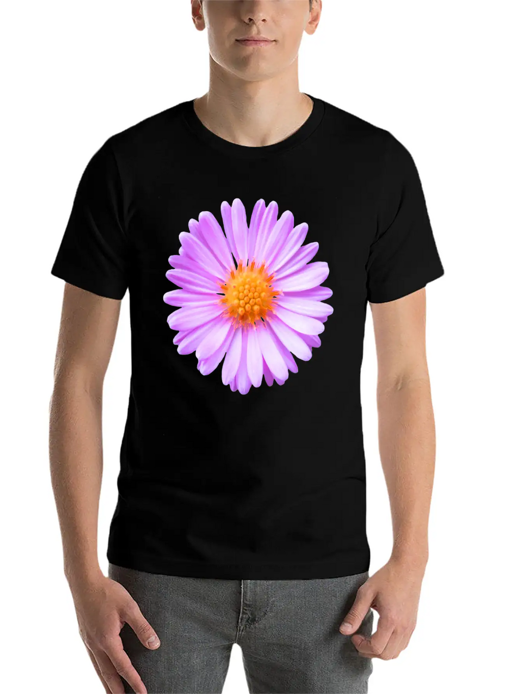 Pink Flower, Blossom, Nature, Summer, Pink, Blooms Relaxed Everyday Tee – Lightweight And Durable Cotton