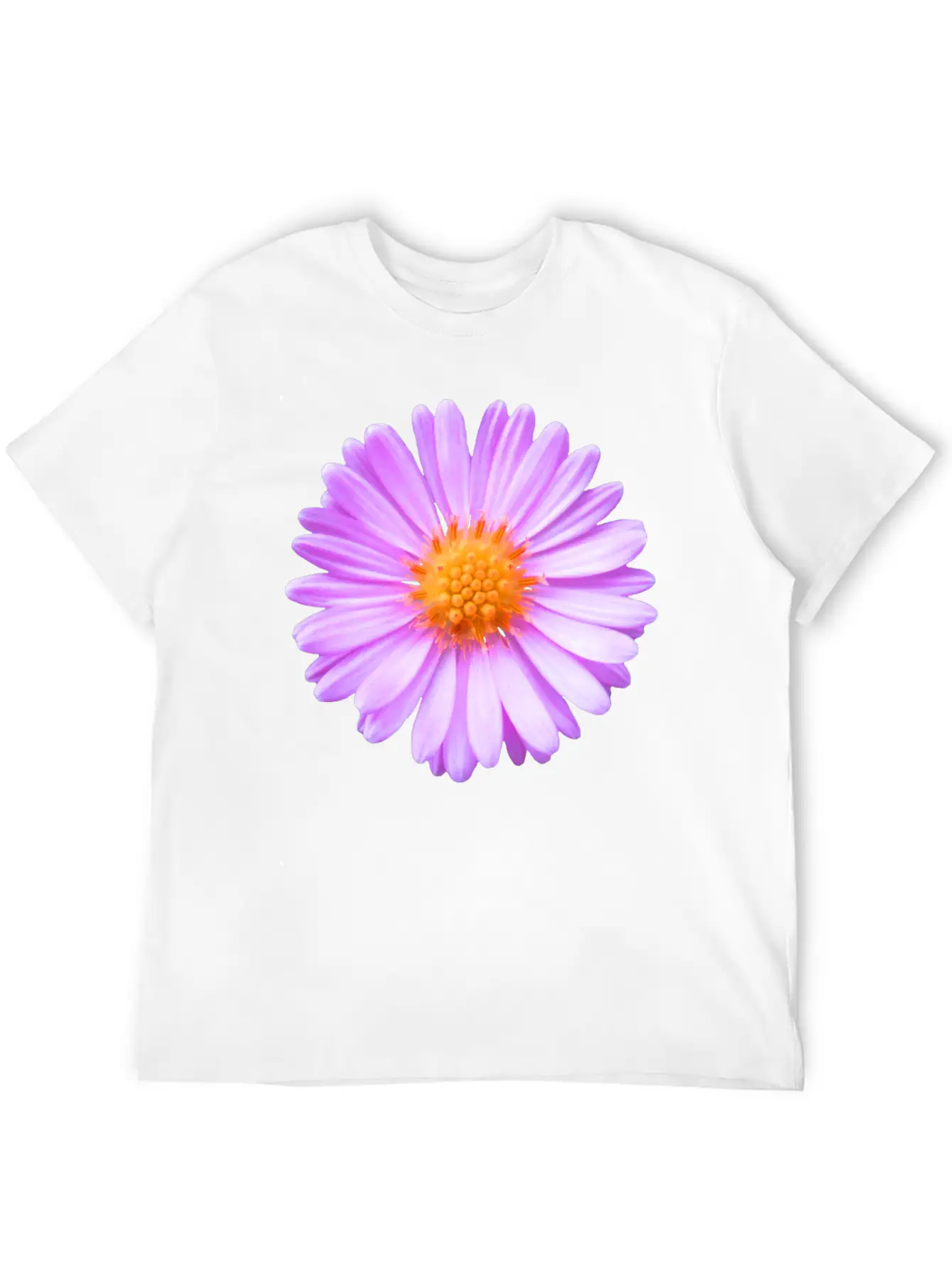 Pink Flower, Blossom, Nature, Summer, Pink, Blooms Relaxed Everyday Tee – Lightweight And Durable Cotton