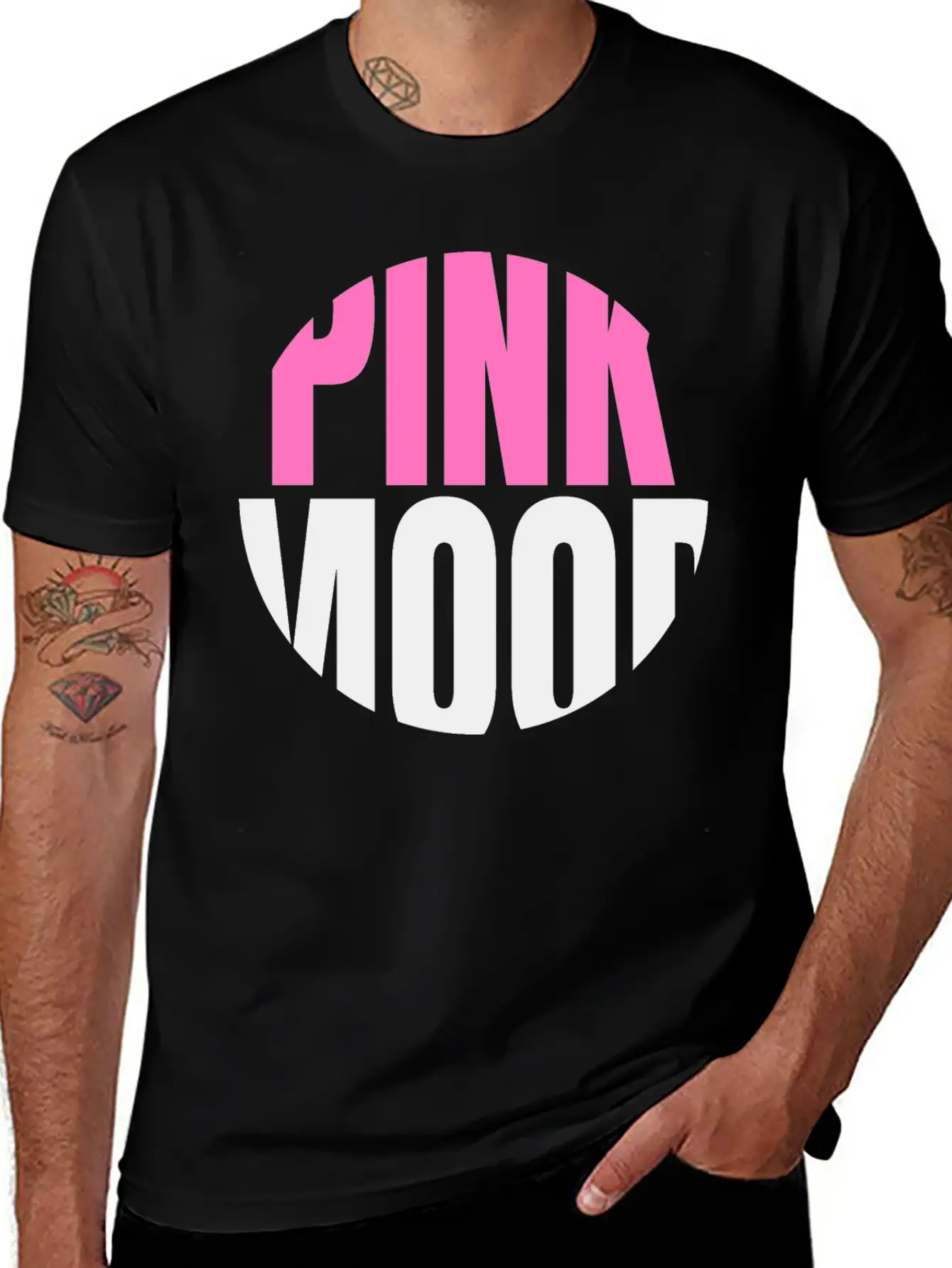 Pink Mood Essential Cotton Tee For Daily Outfits – Unisex Style