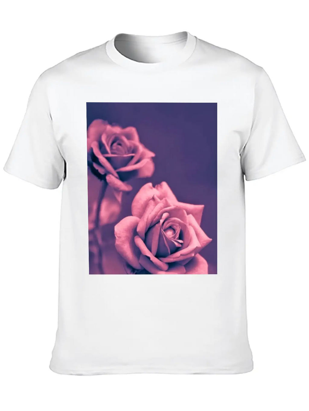 Pink Rose High Resolution Iphone Mobile Background Timeless Short Sleeve Tee – Comfy And Minimalist Design